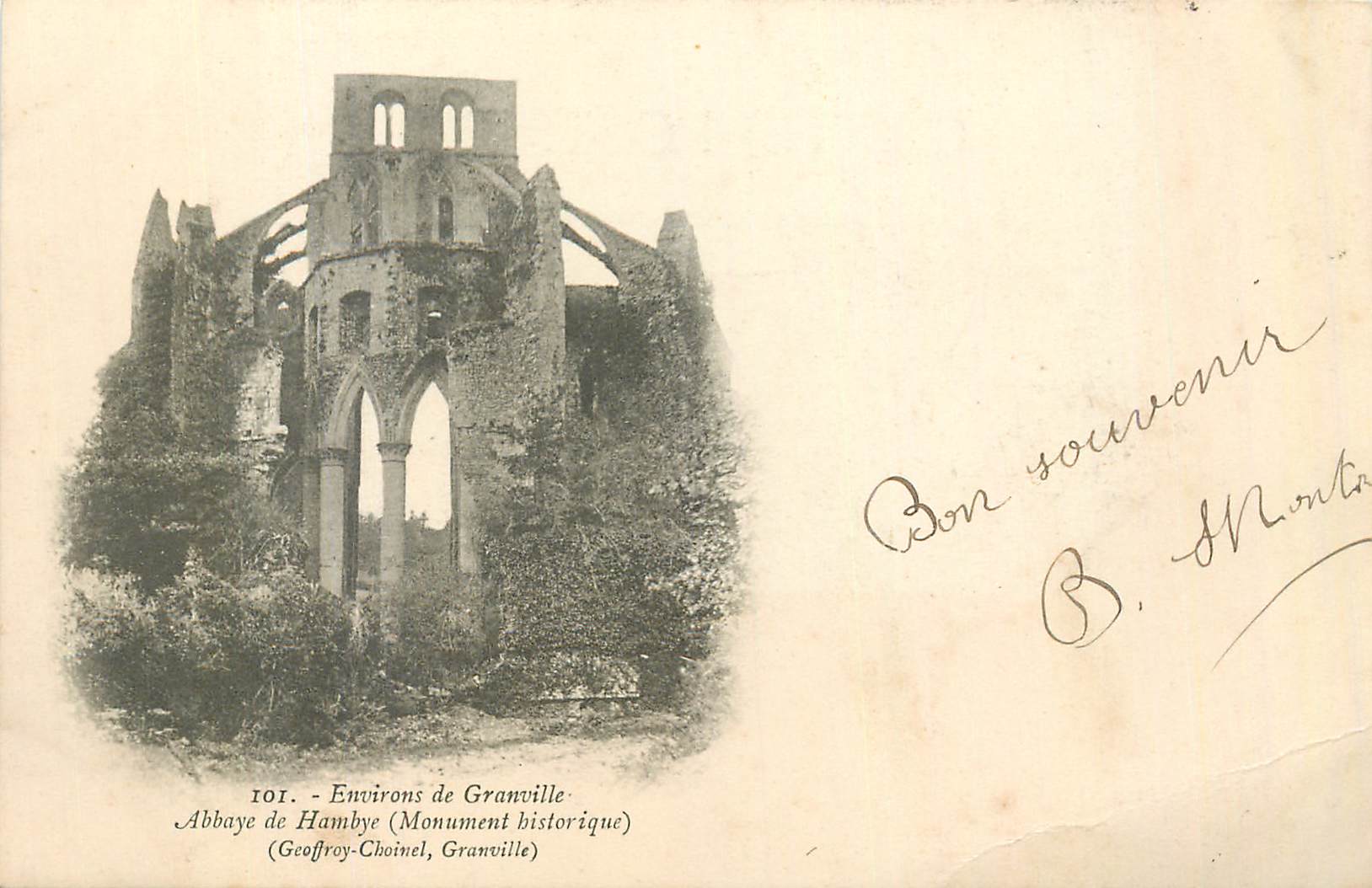 Abbaye de Hambye — Monument historique — Environs de Granville — Geoffroy-Choinel, Granville