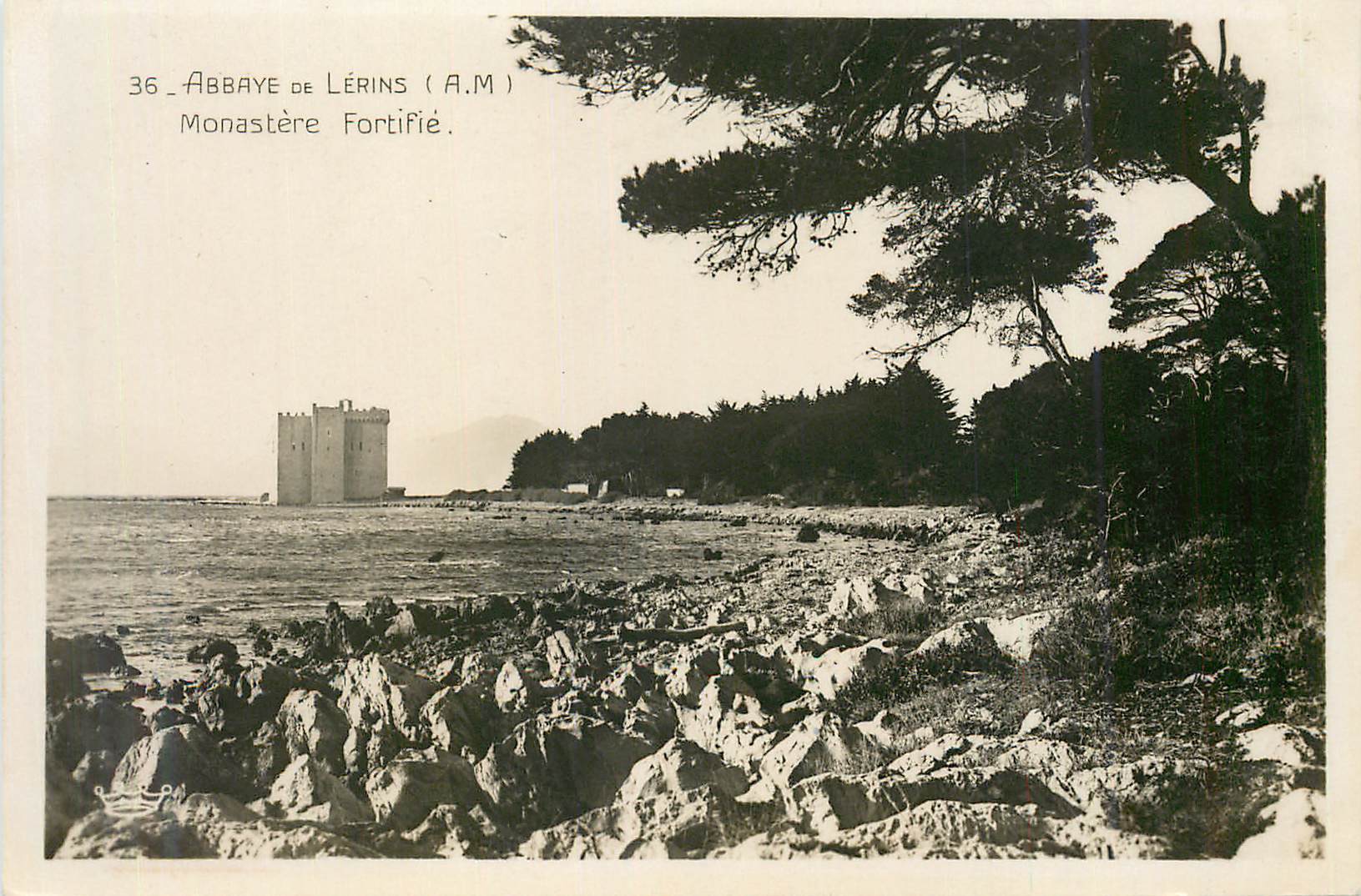 CPM Abbaye de Lerins A M Monastere Fortifie