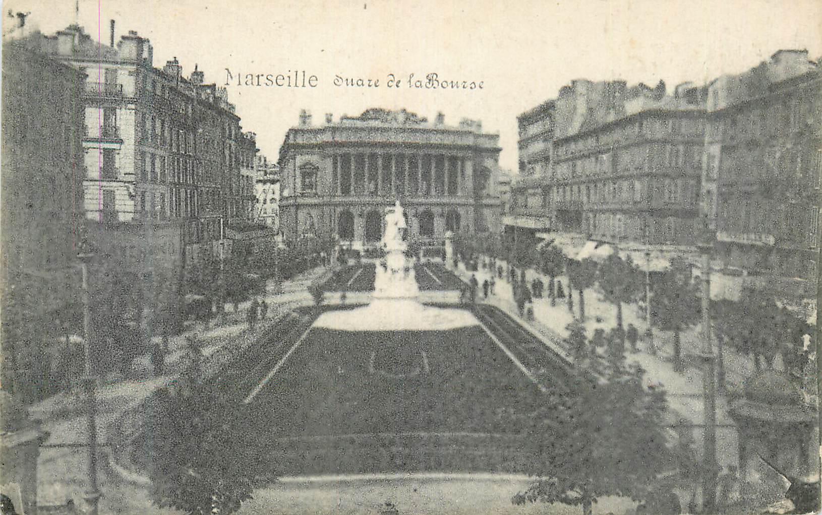 CPA Marseille Square de la Bourse