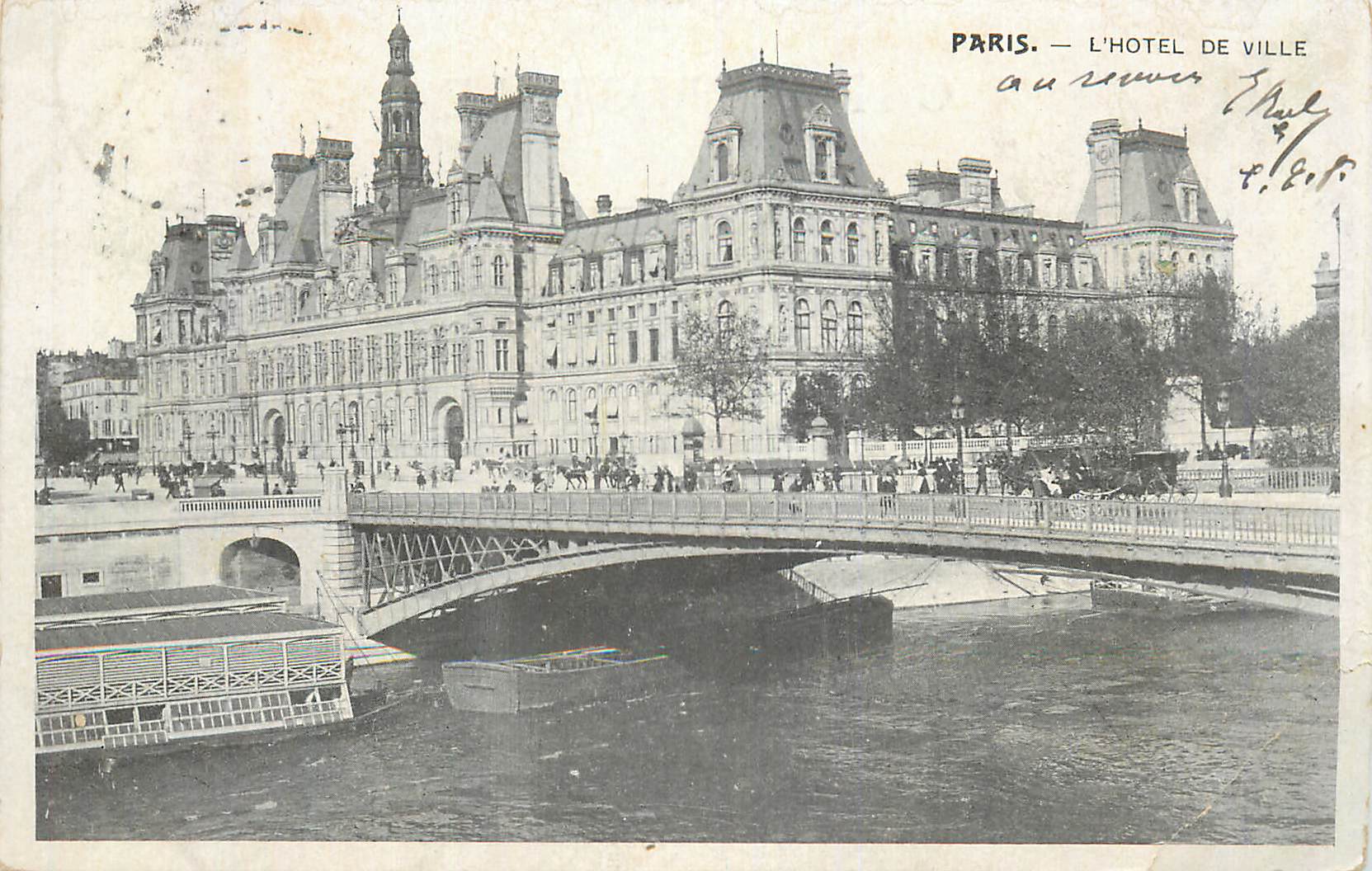 CPA Paris L Hotel de Ville