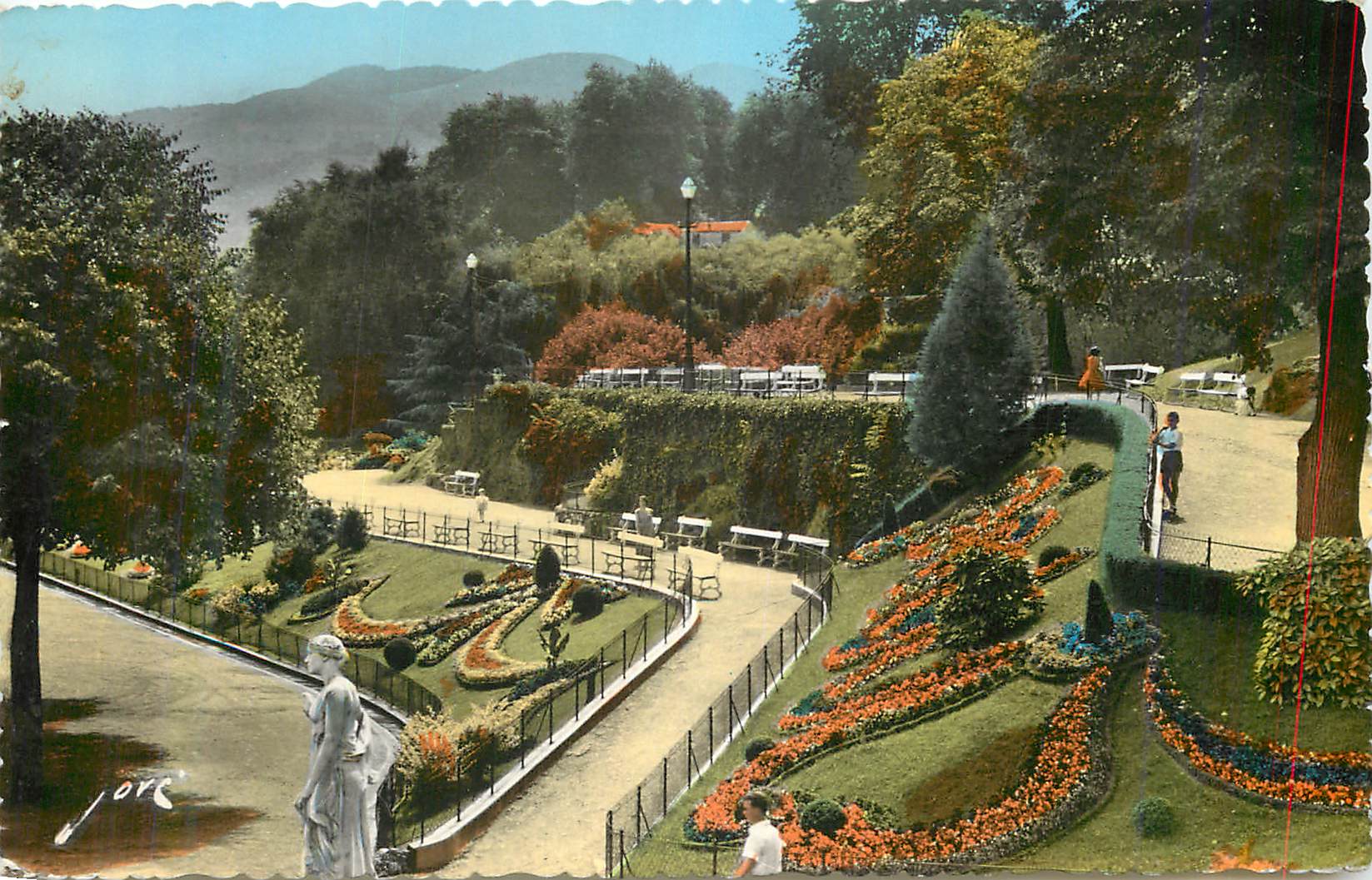 Jardins de la ville — vue panoramique — Jore
