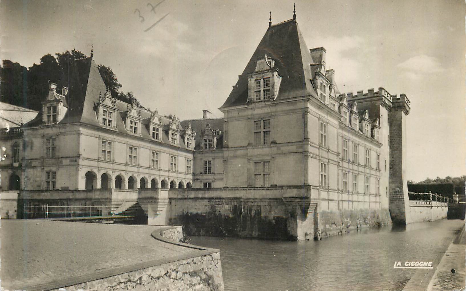 CPM Villandry Indre et Loire Le Chateau