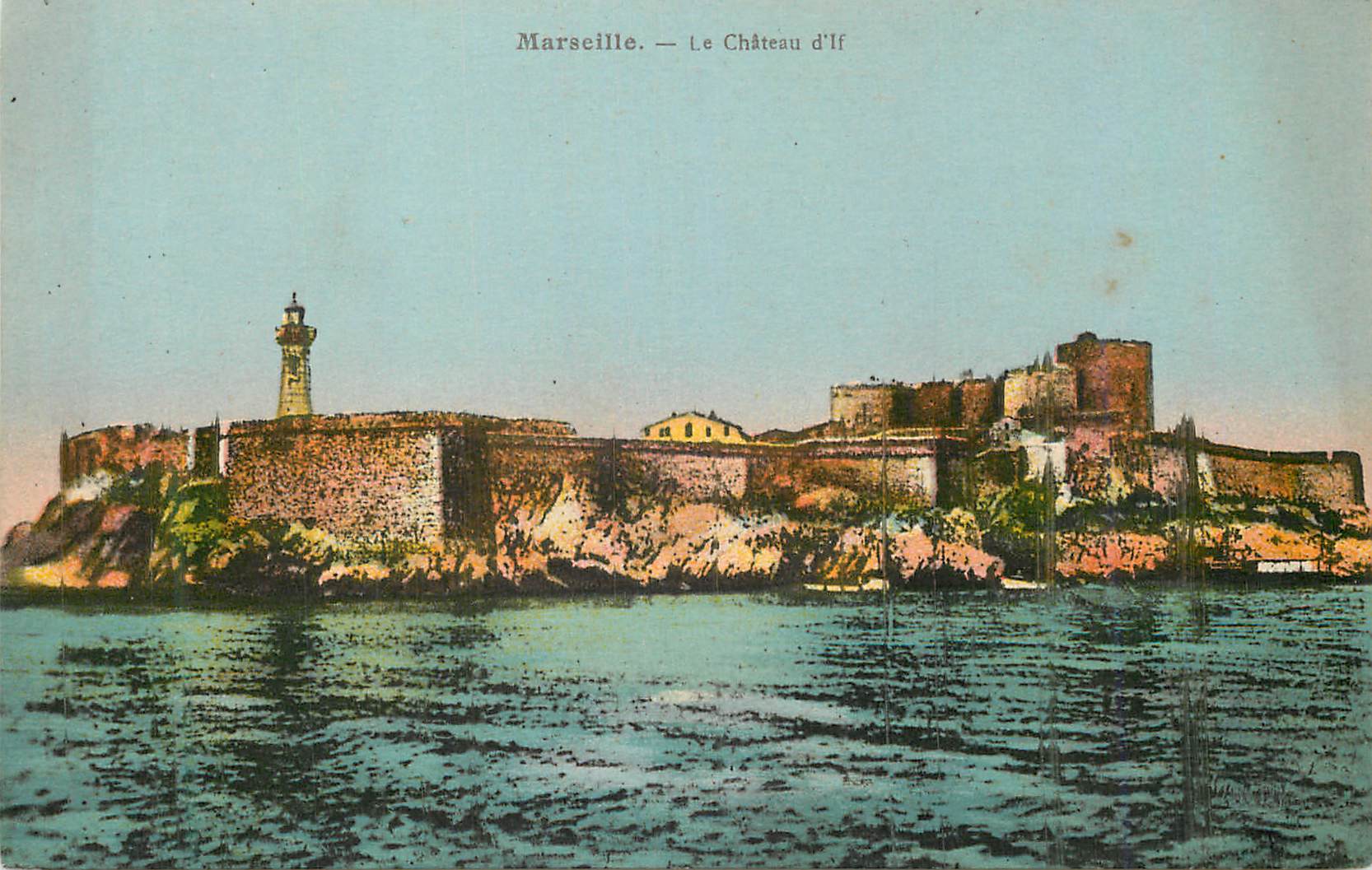 CPA Marseille Le Chateau d If