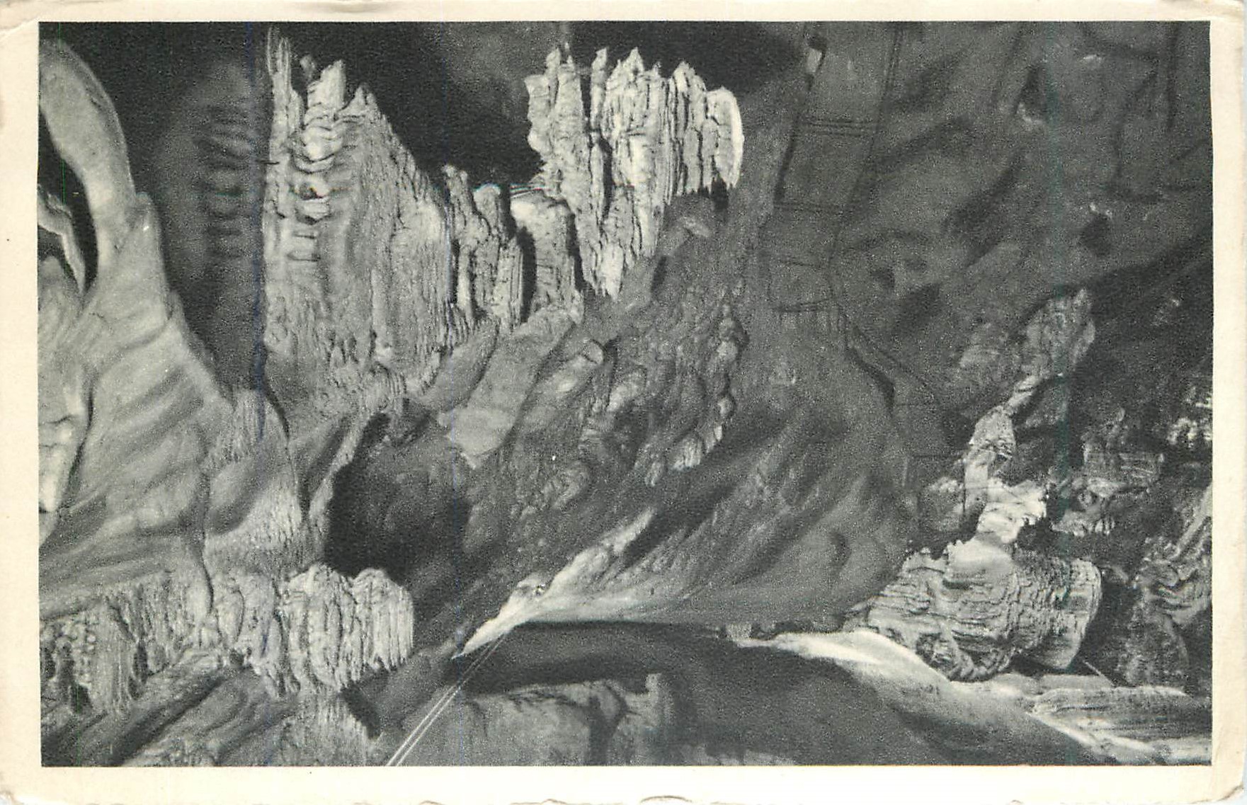 Grotte de la Pierre de Lune — Système des Grottes de la Pierre de Lune — Éditeur non identifié, n° de série non lisible