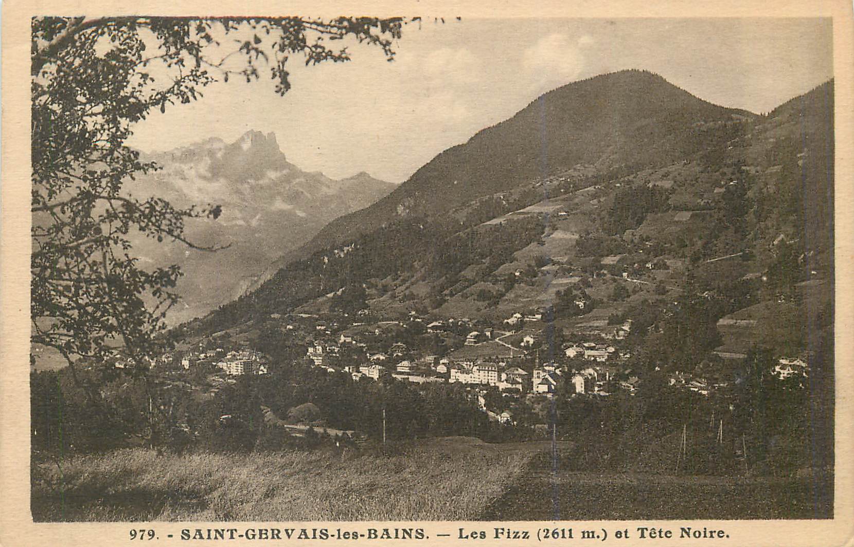 Saint-Gervais-les-Bains — Les Fizz (2611 m.) et Tête Noire
