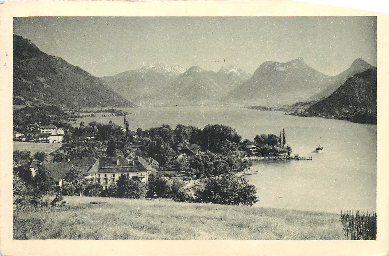 Lac du Bourget — vue panoramique — éditeur non identifié