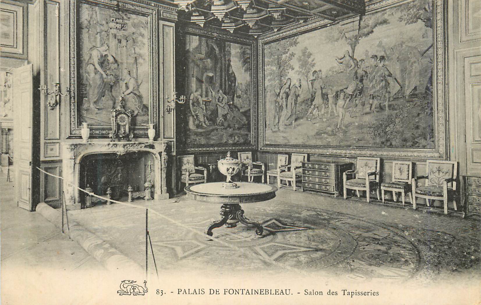 Schloss Fontainebleau — Saal der Tapeten — n°83
