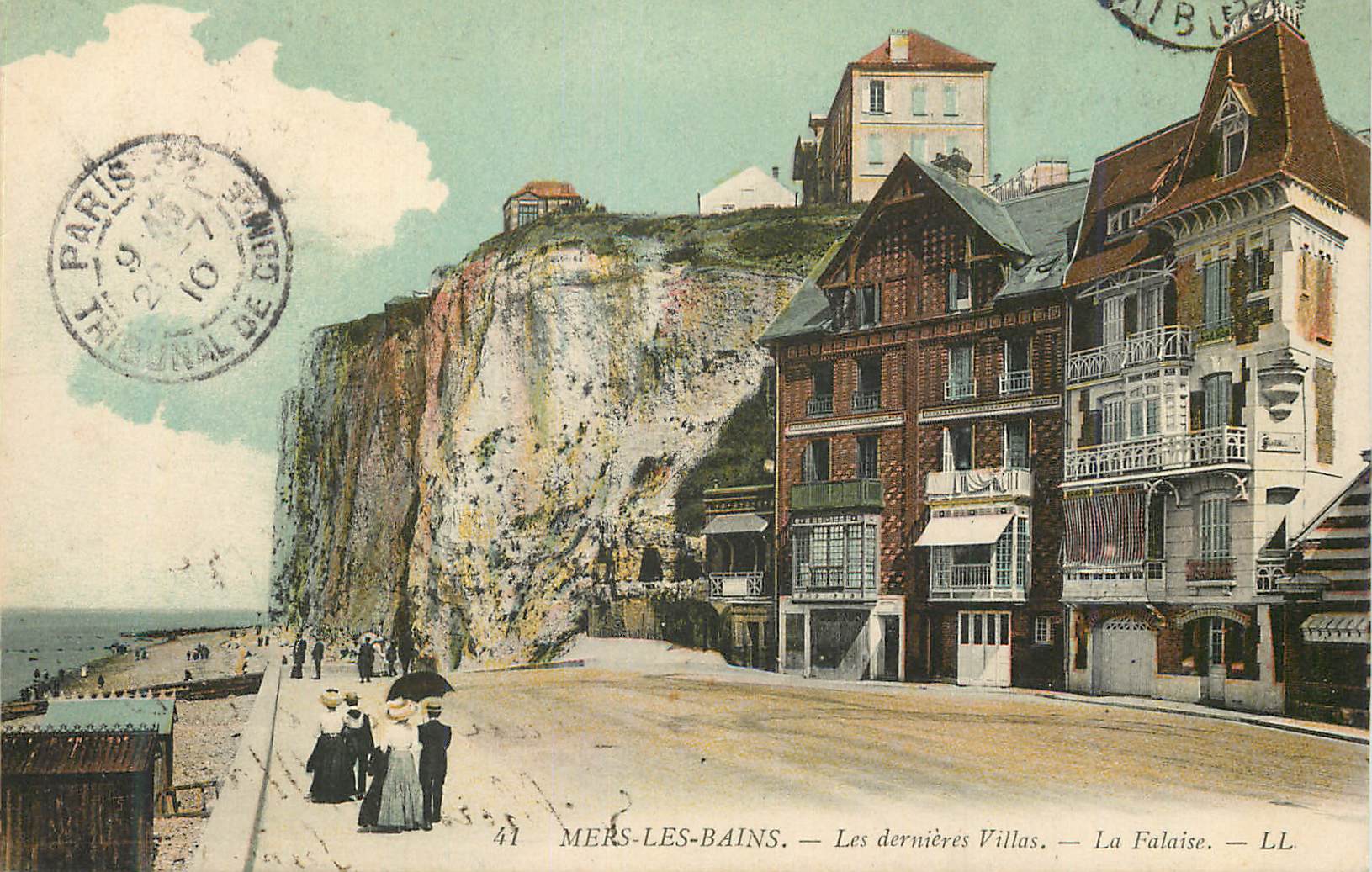 Mers-les-Bains — Les dernières Villas — La Falaise — LL