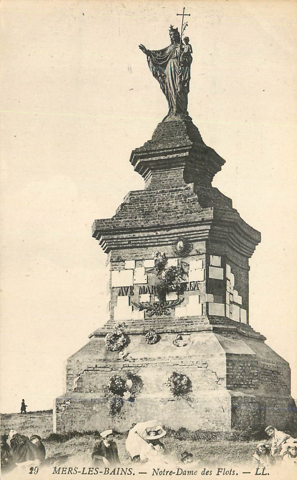CPA Mers les Bains Notre Dame des Flots