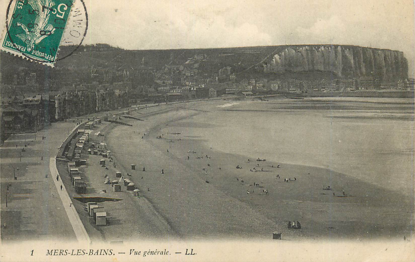 CPA Mers les Bains Vue generale