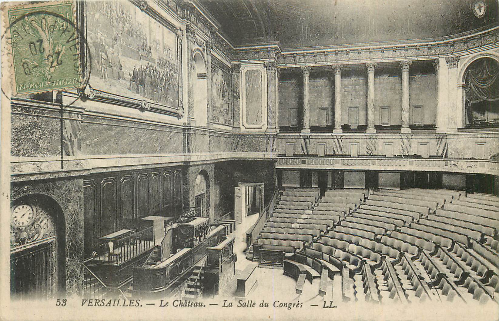 CPA Versailles Le Chateau La Salle du Congres