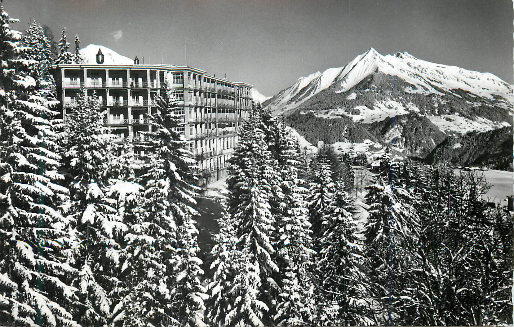 CPM Leysin Hotel Belvedere et le Pi Chaussy