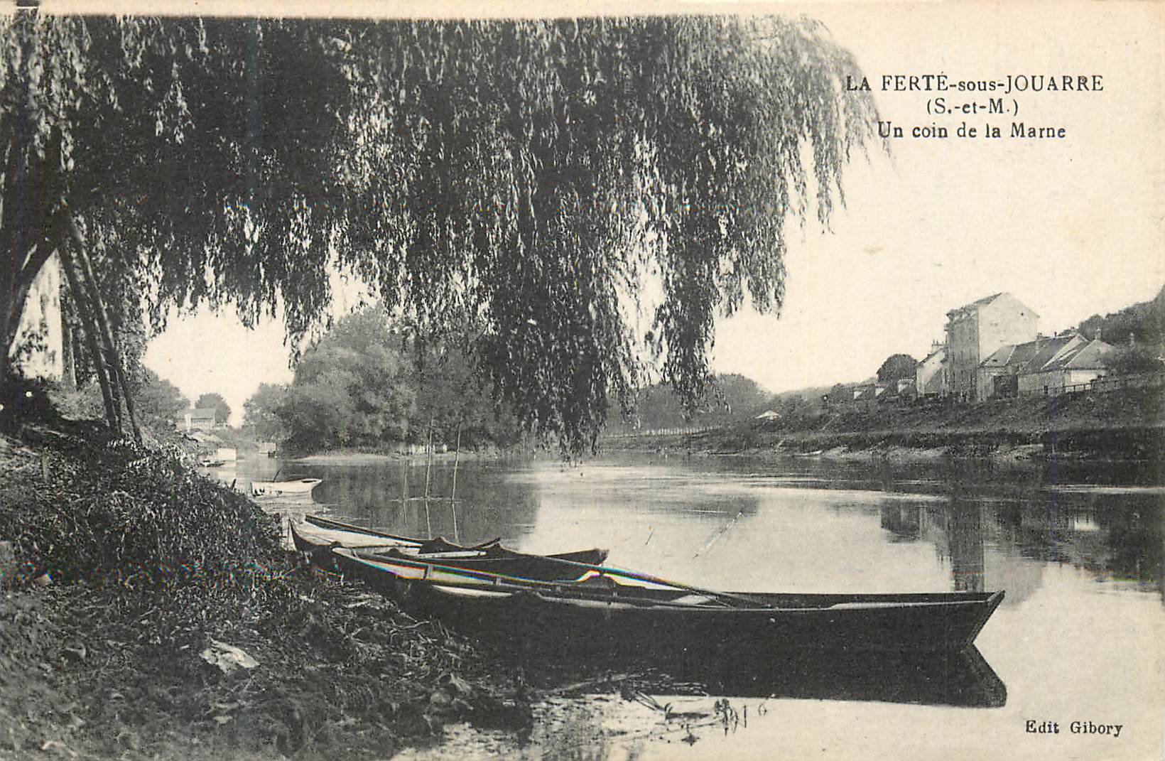 La Ferté-sous-Jouarre — Un coin de la Marne — Edit Gibory