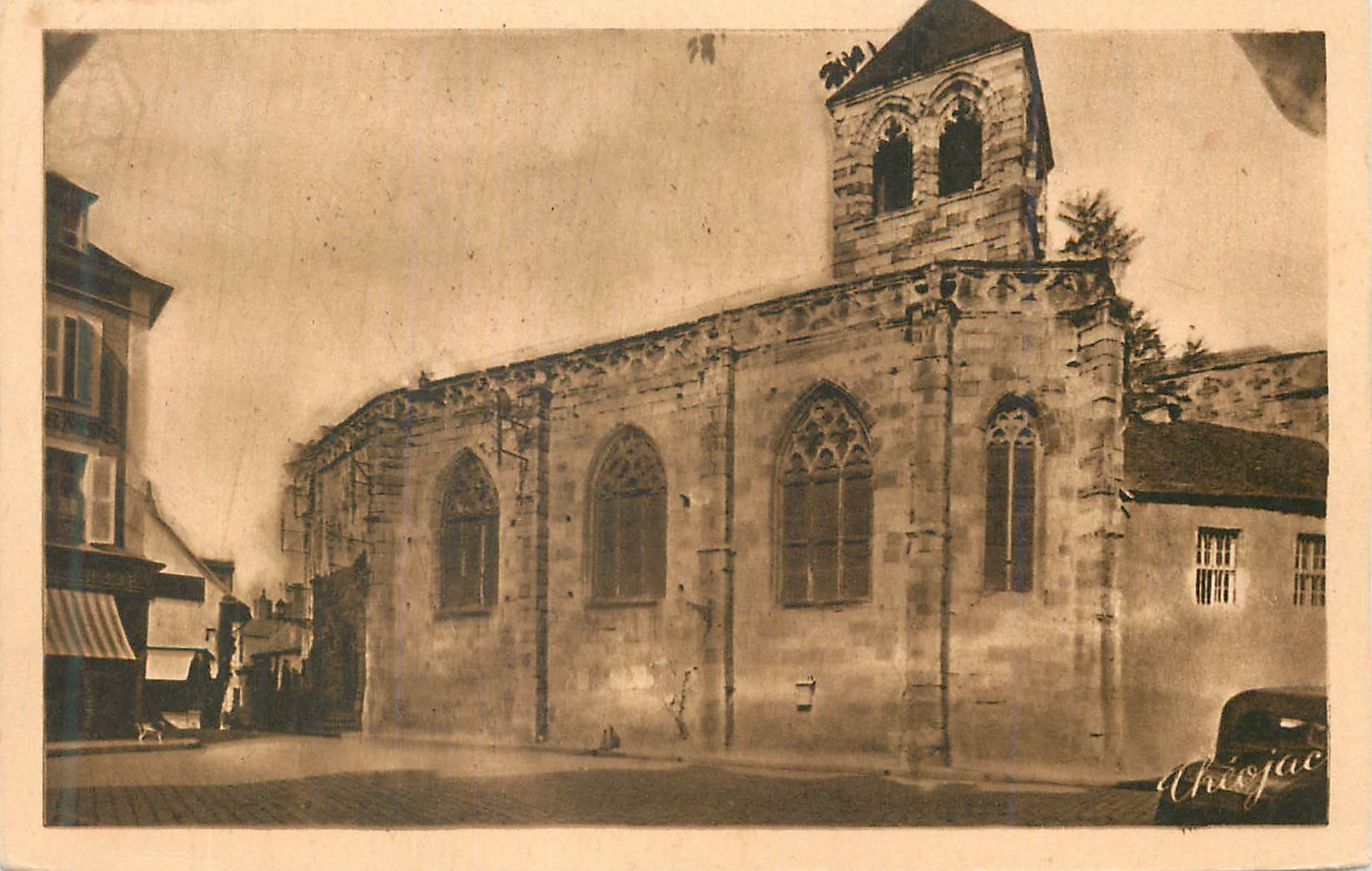 CPA Montlucon Allier Eglise Notre Dame