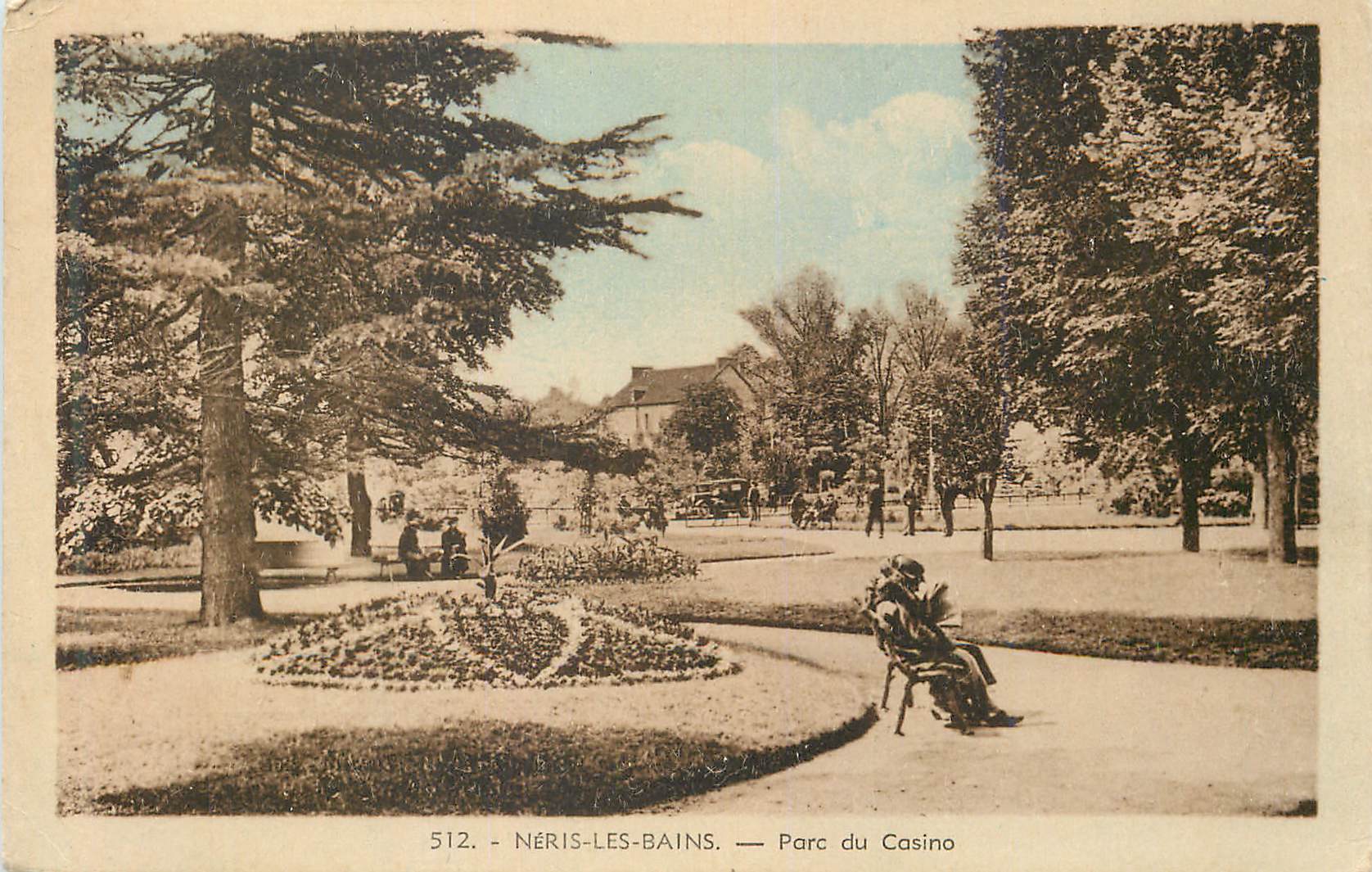 CPA Neris les Bains Parc du Casino