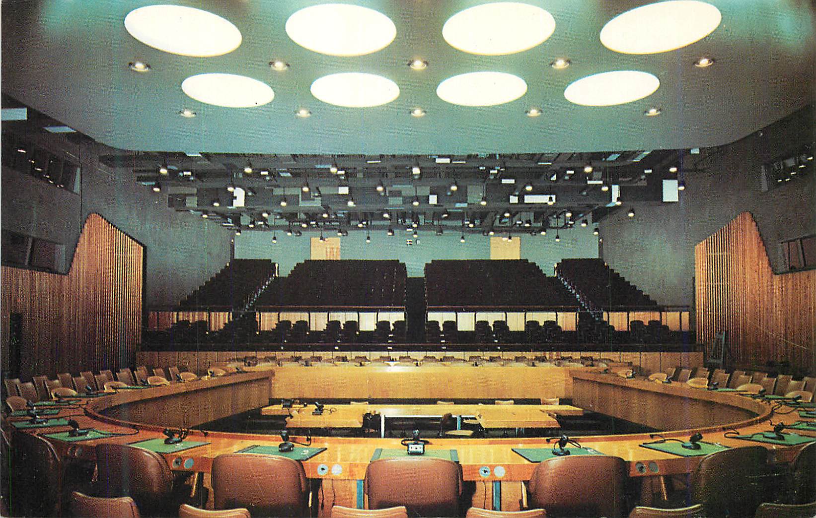 CPM United Nations Nations Unies Economic and Social Council Chamber