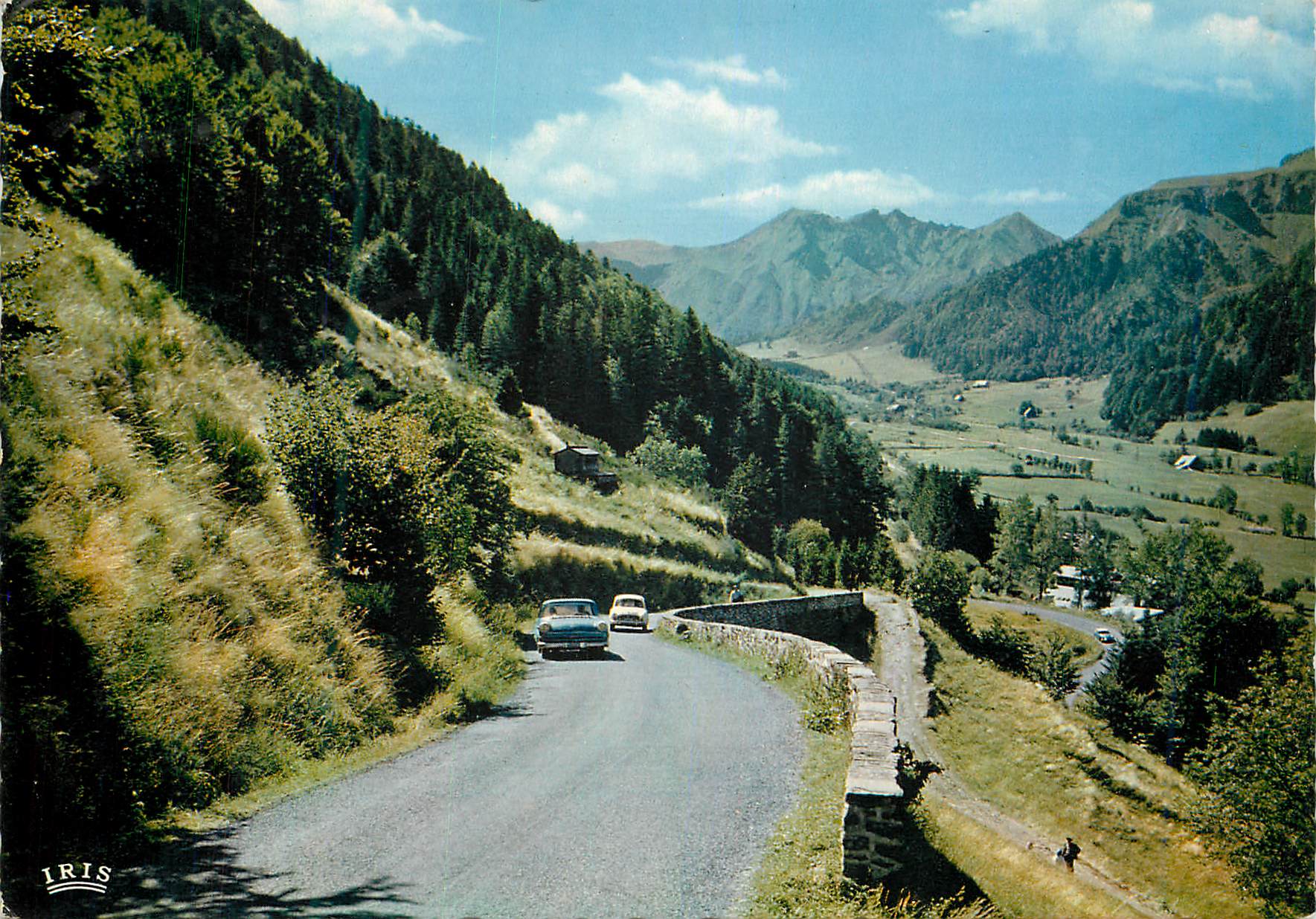 CPM L Auvergne Vallee du Sancy Le Sancy vue de la roure de Besse en Chandesse