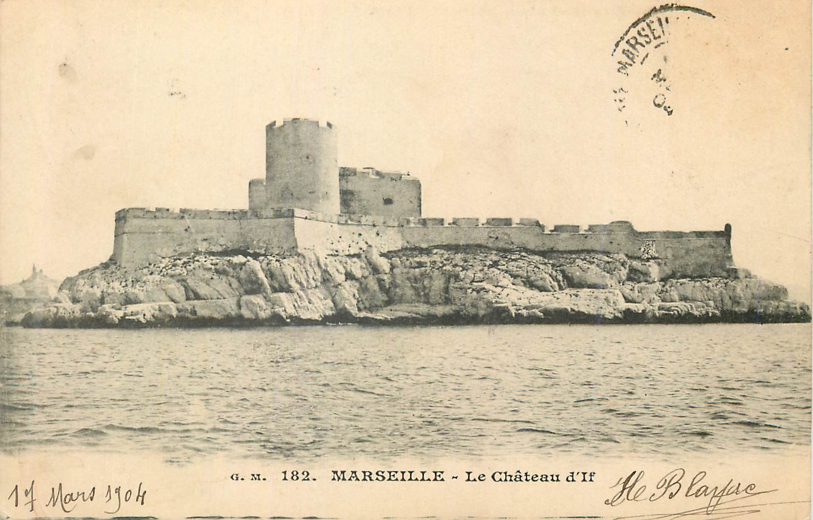CPA Marseille Le Chateau d If