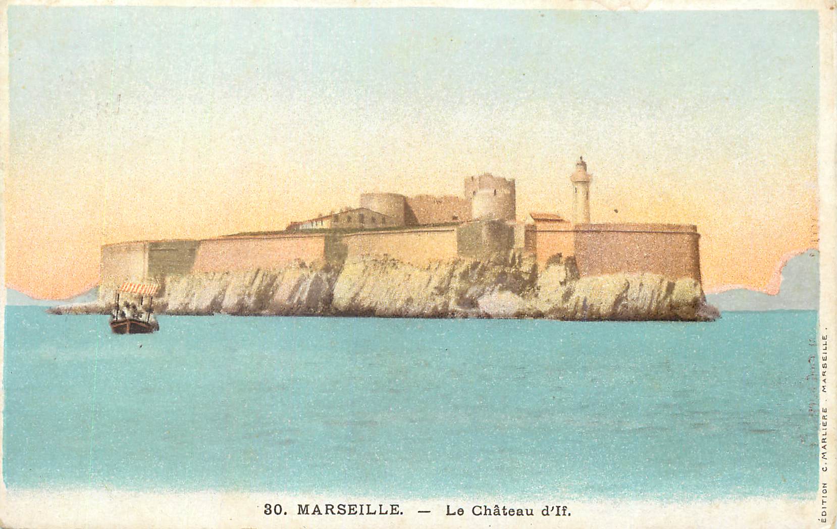 CPA Marseille Le Chateau d If