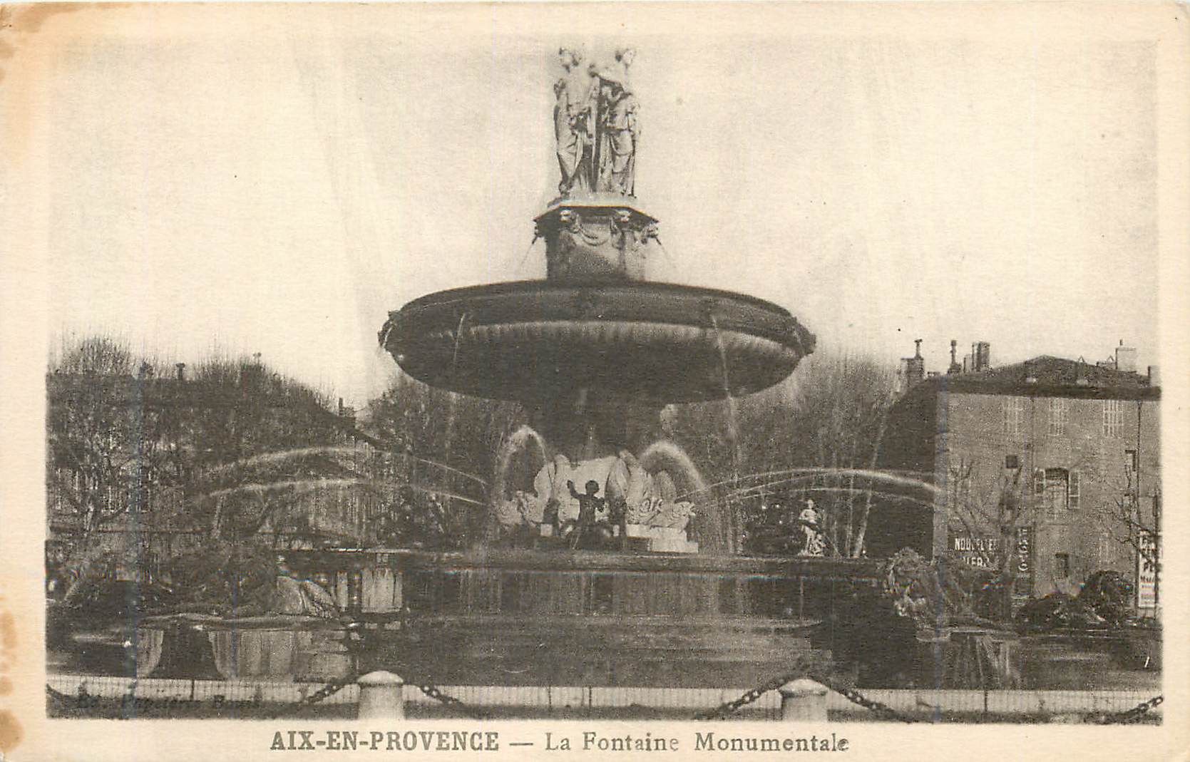 Aix-en-Provence — La Fontaine Monumentale