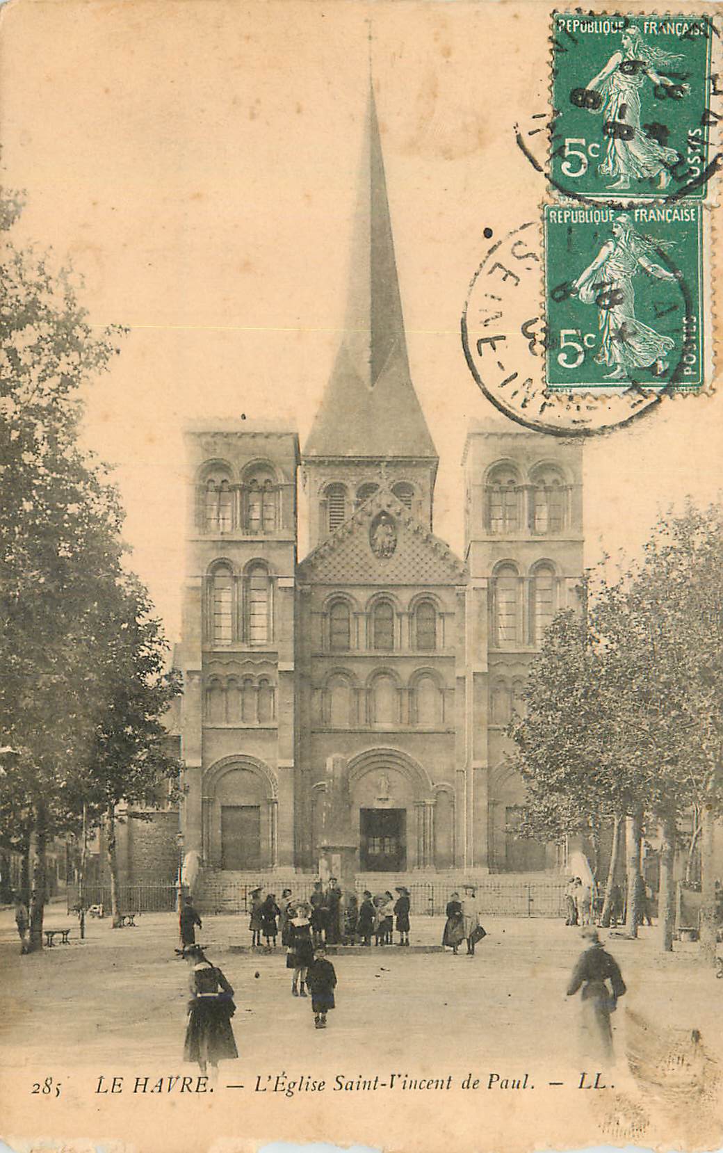 Le Havre — L'Église Saint-Vincent de Paul — LL. — n°285