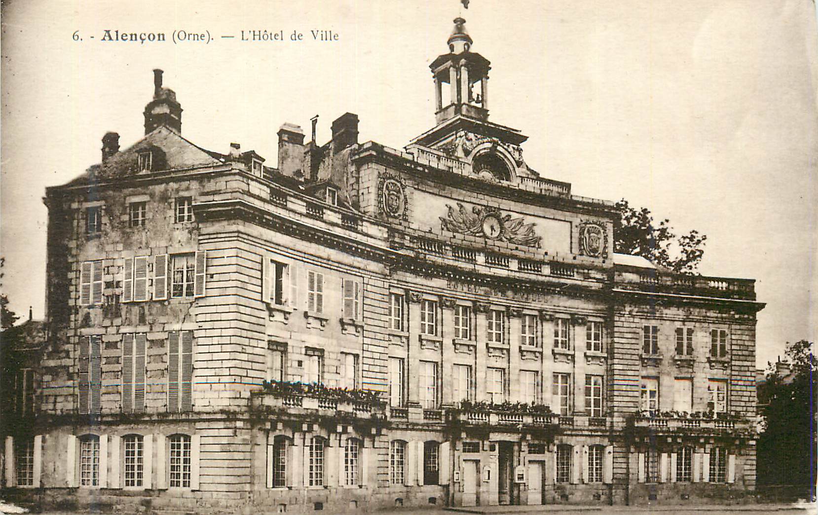 CPA Alencon Orne L Hotel de Ville