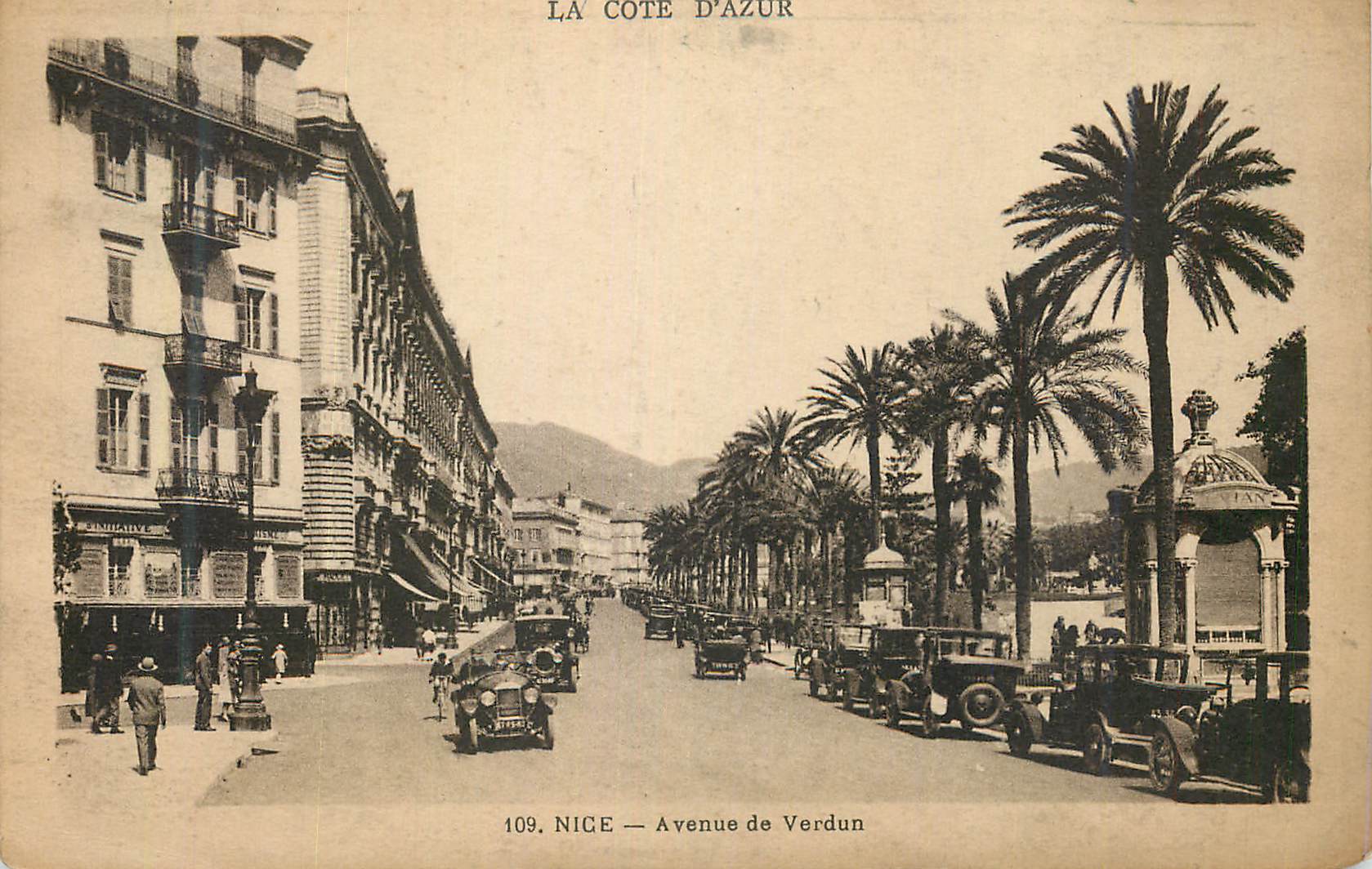 CPA La Cote Azur Nice Avenue de Verdun