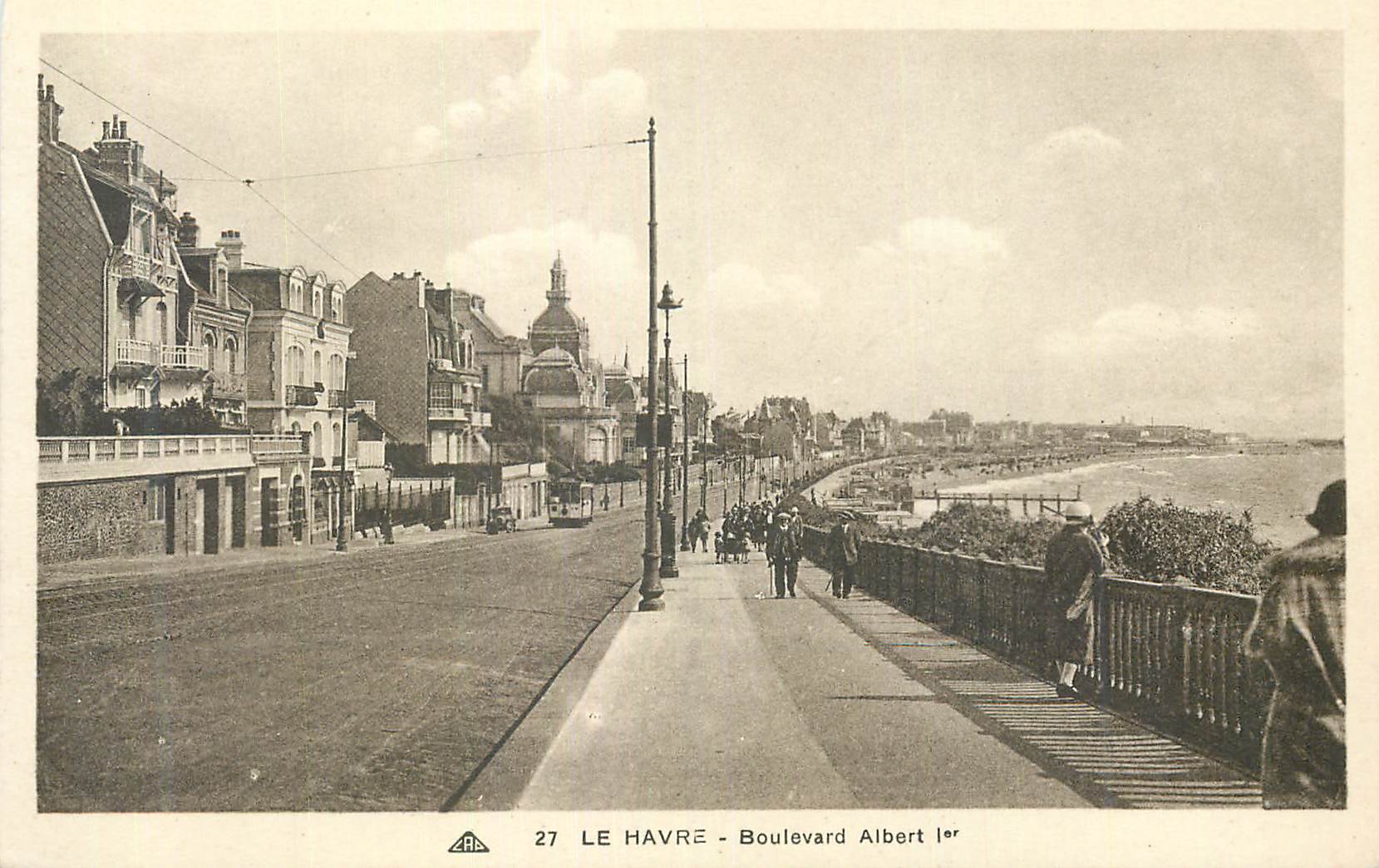 CPA Le Havre Boulevard Albert