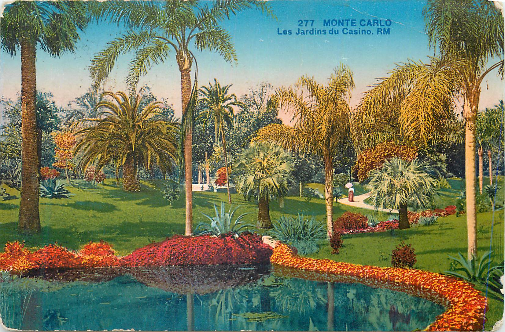 CPA Monte Carlo Les Jardins du Casino
