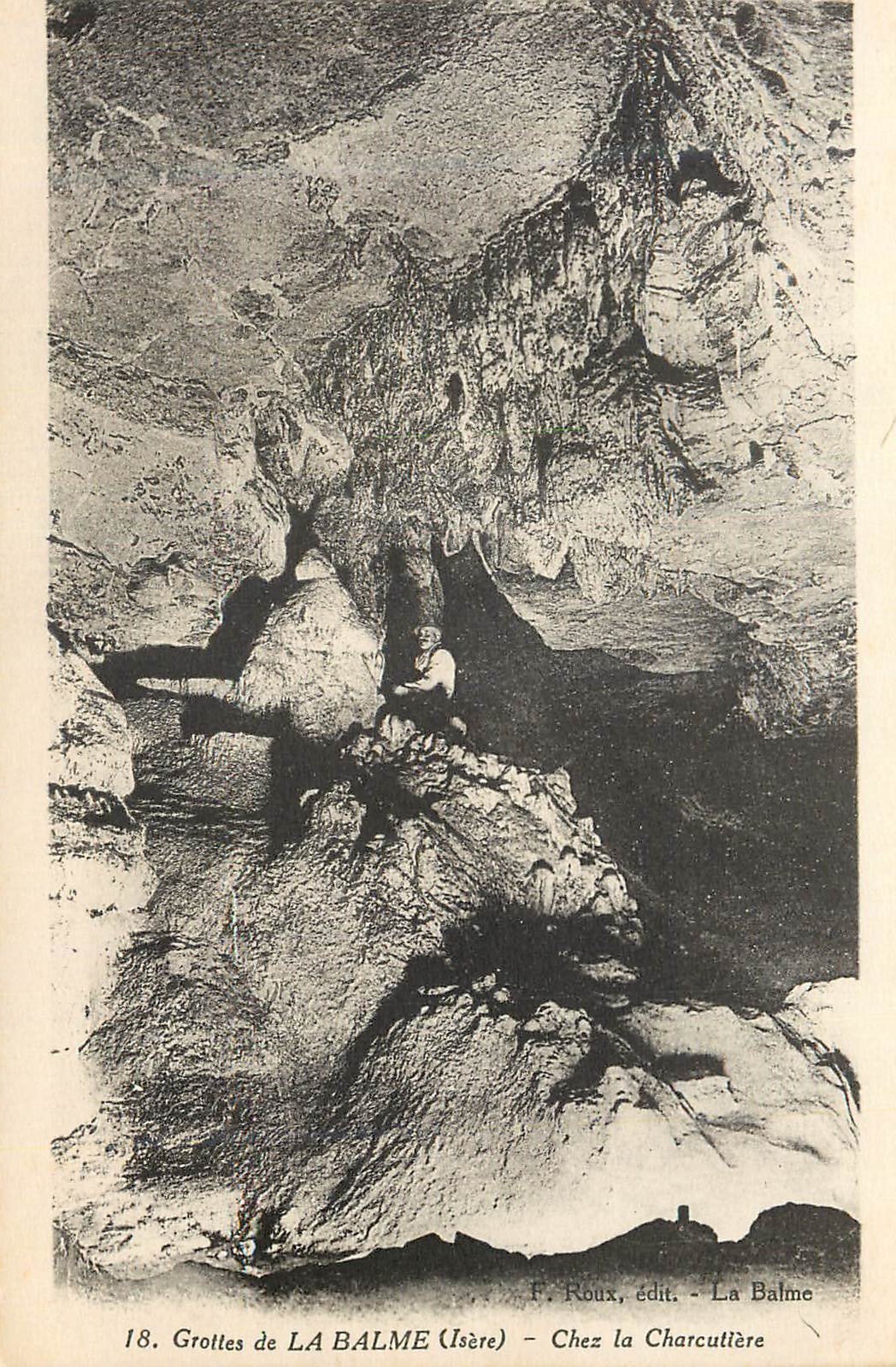 Grottes de LA BALME (Isère) — F. Roux, édit. - La Balme