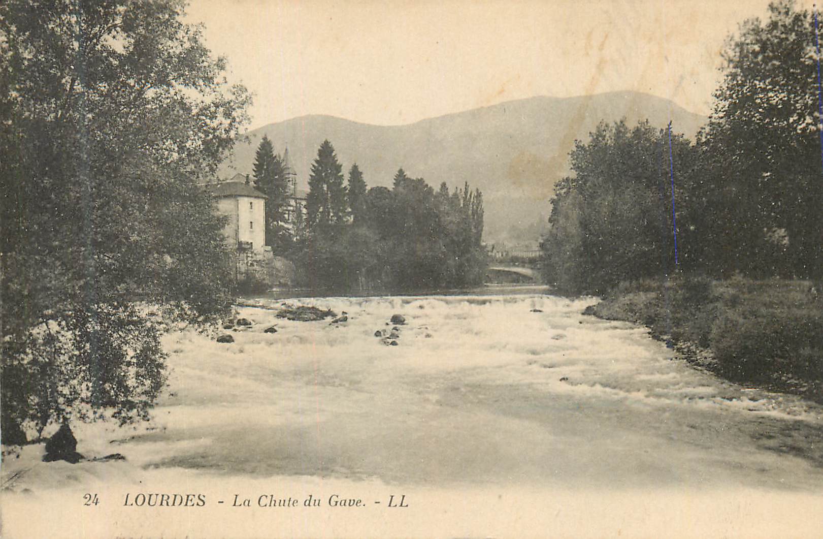 CPA Lourdes La Chite du Gave