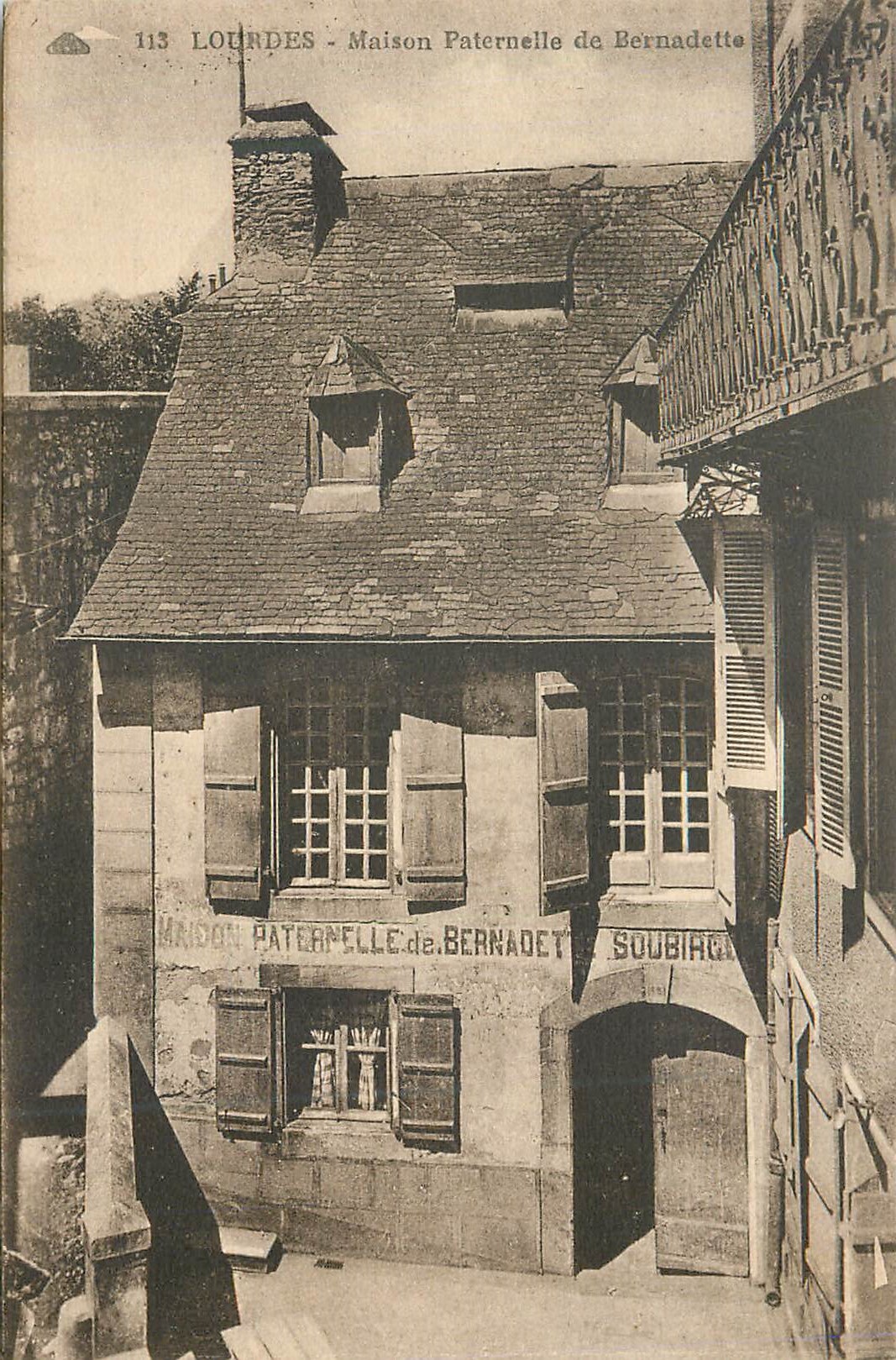 CPA Lourdes Maison Paternele de Bernadette