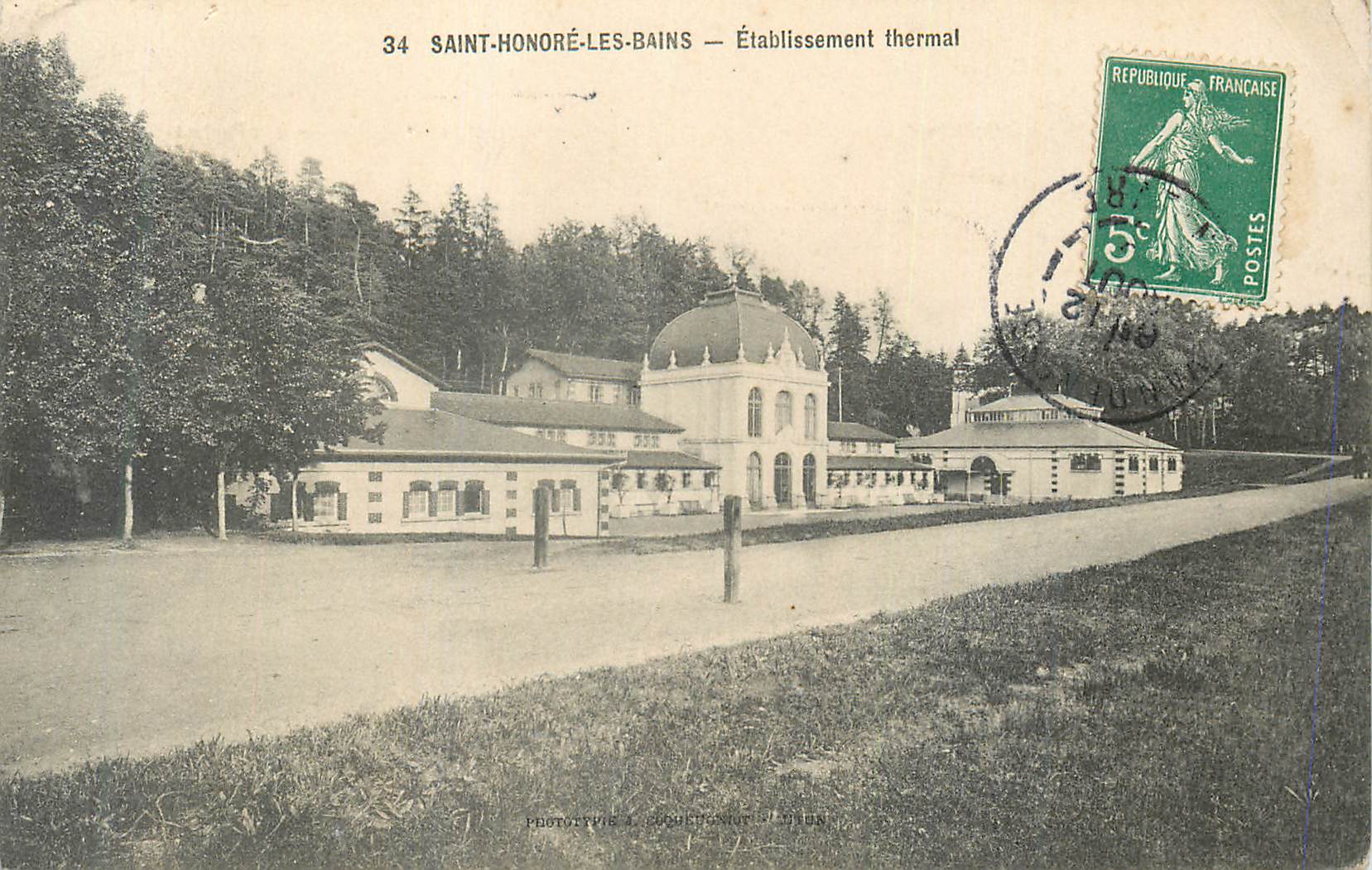 CPA Saint Honorre les Bains Establissement thermal