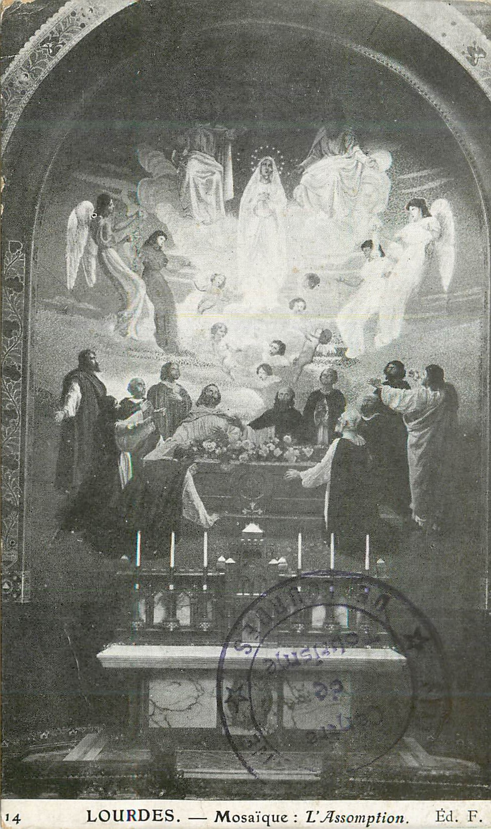 CPA Lourdes Mosaique L Assomption