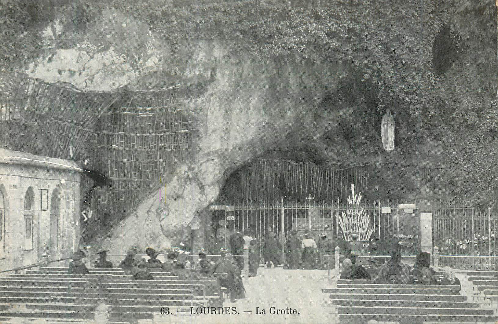 CPA Lourdes La Grotte