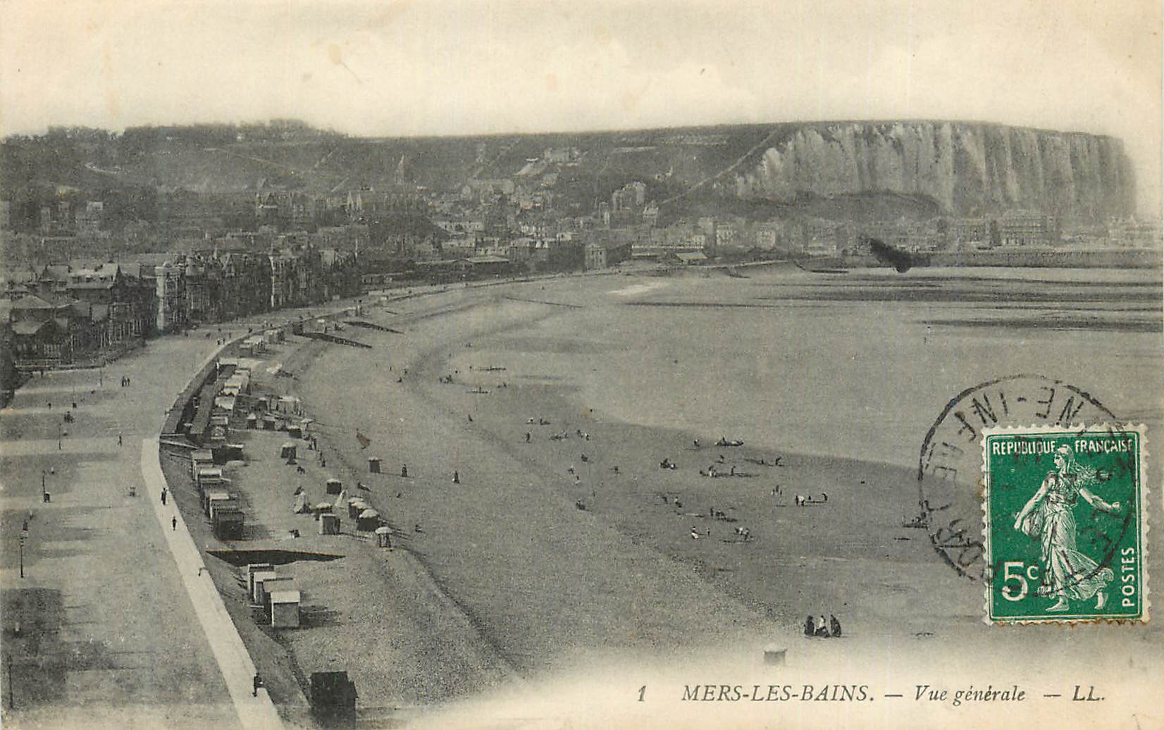 CPA Mers les Bains Vue generale