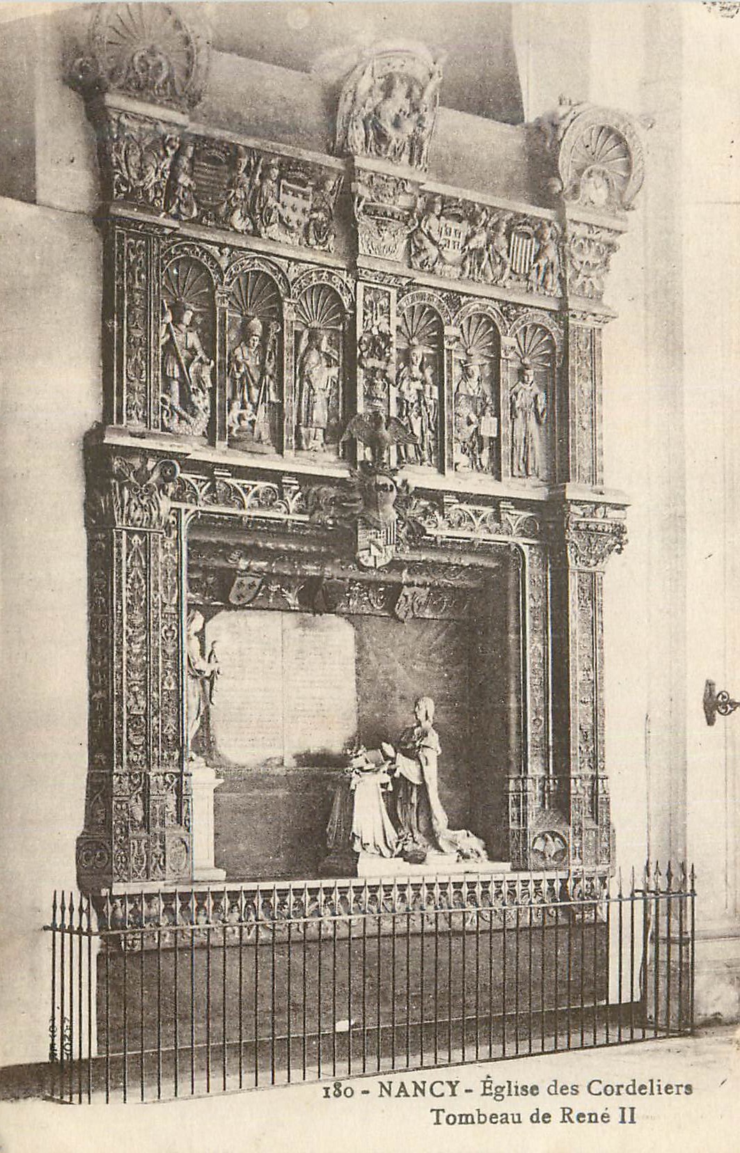 CPA Nancy Eglise des Cordeliers Tombeau de Rene II