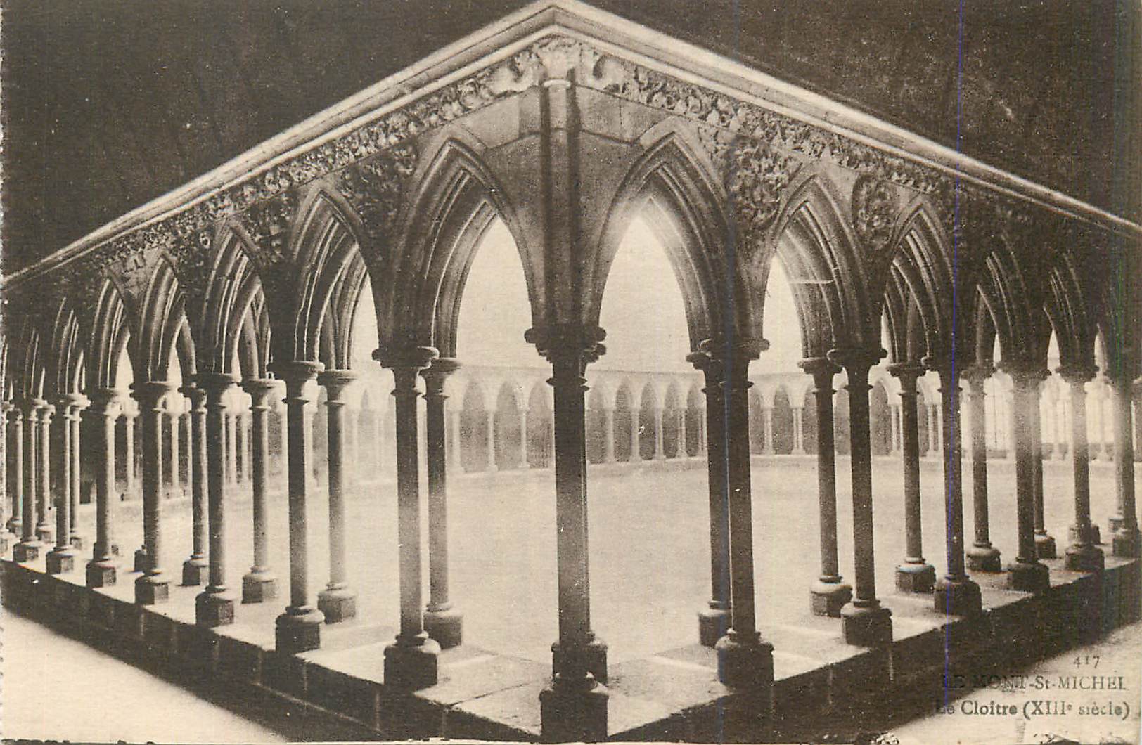 Le Cloître (XIIIe siècle) — Mont-Saint-Michel