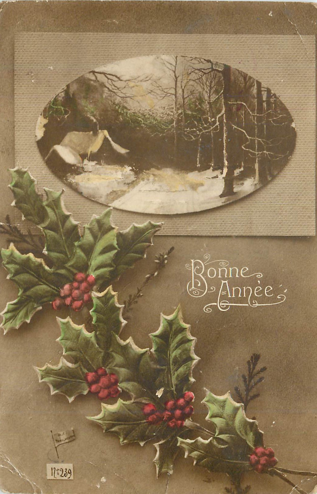CPA Bonne Annee
