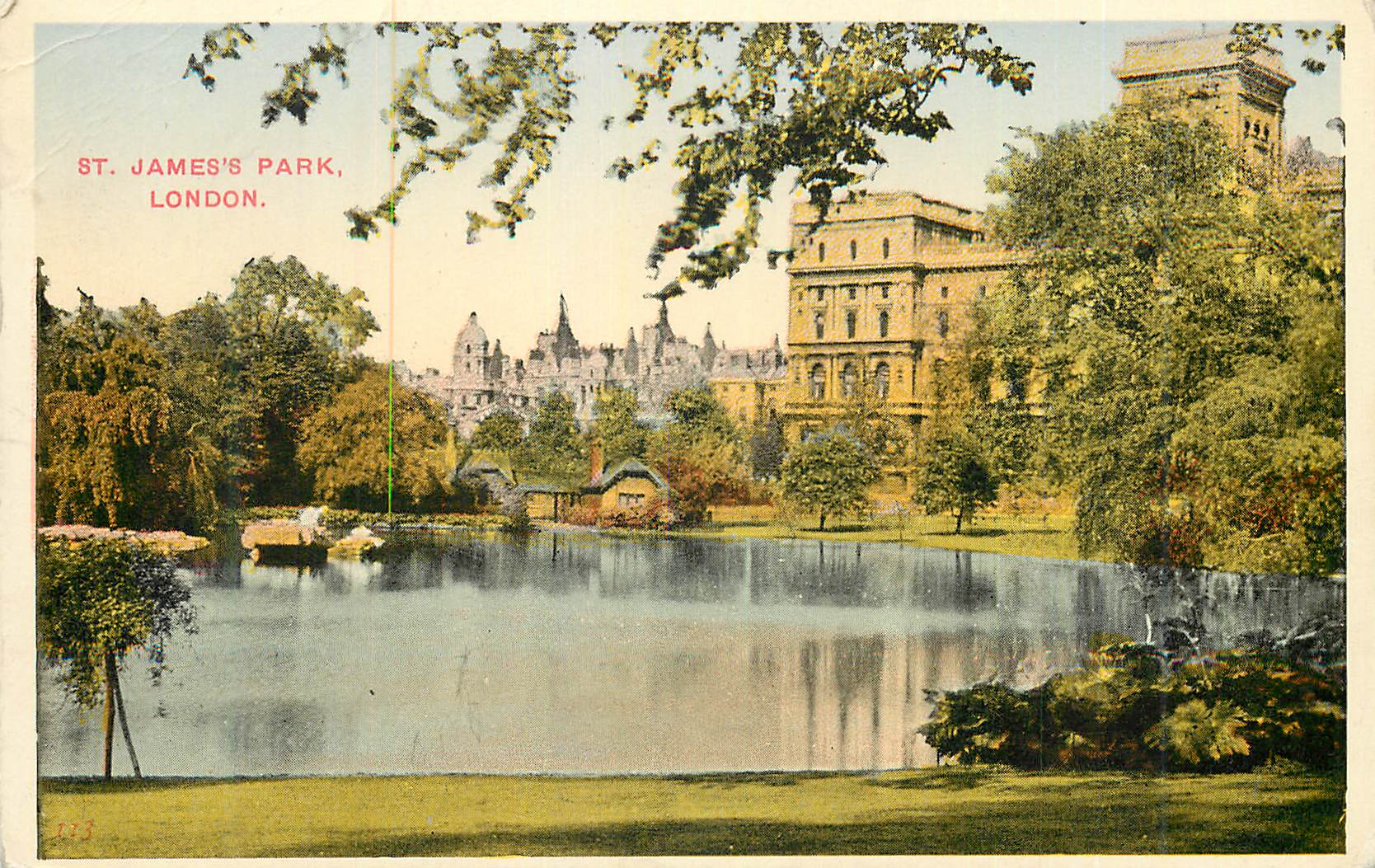 CPA St James s Park London One of the most beautiful of Londons parks