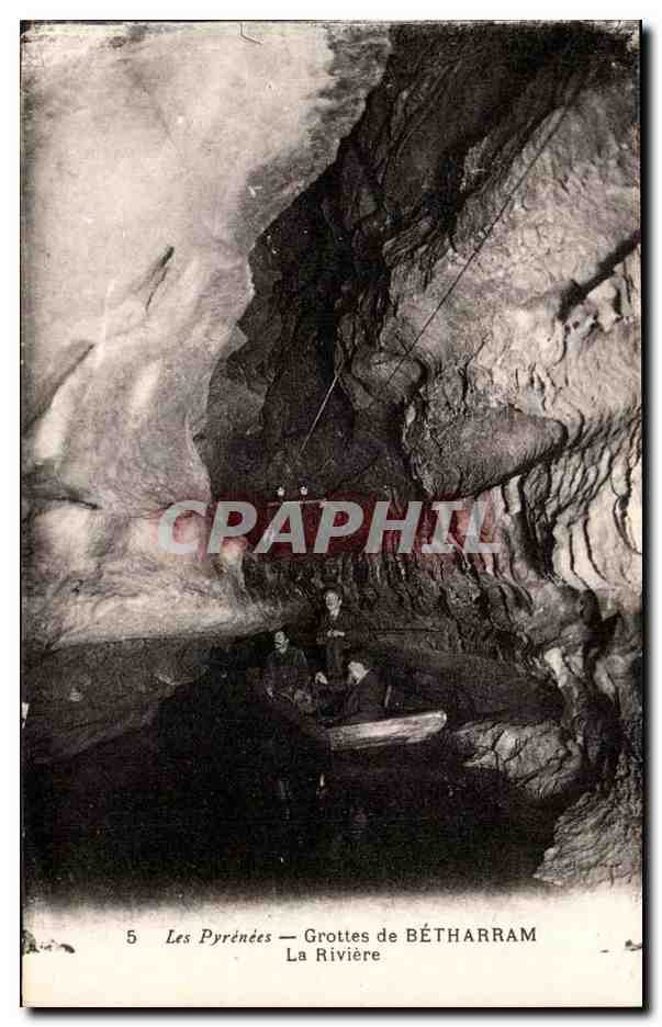Les Pyrénées — Grottes de BÉTHARRAM — La Rivière