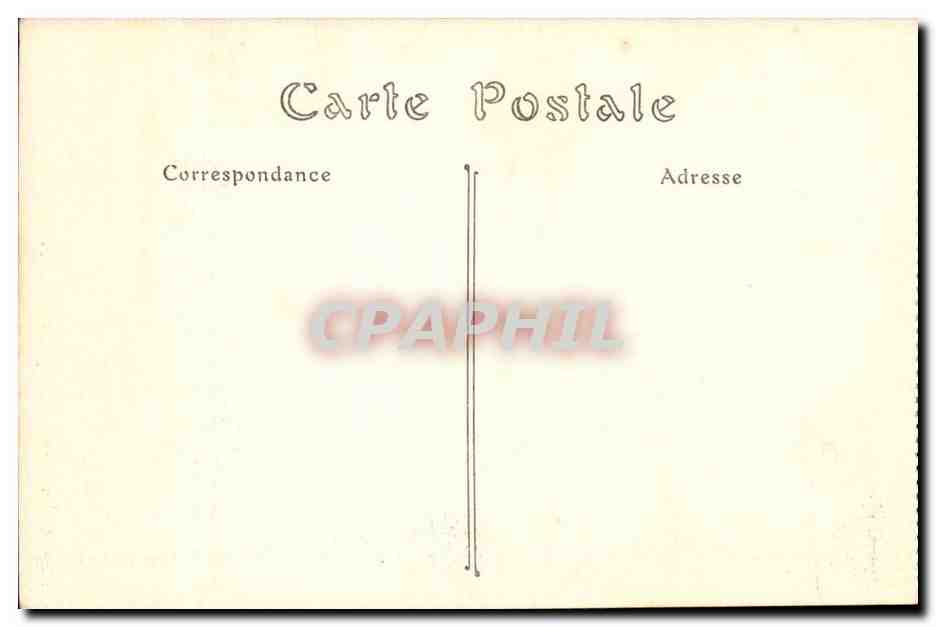 Caen CPA Maison des Quatrans rue de Geole (16eme) — Verso