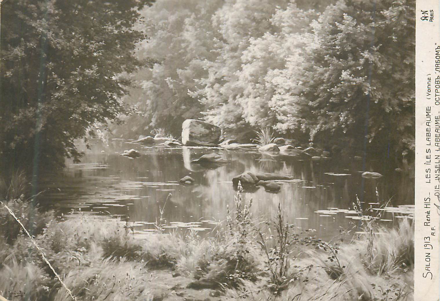 Les Îles Labeaume — Oströbe Labeaume (Yonne) — Salon 1913 — R. Labeaume