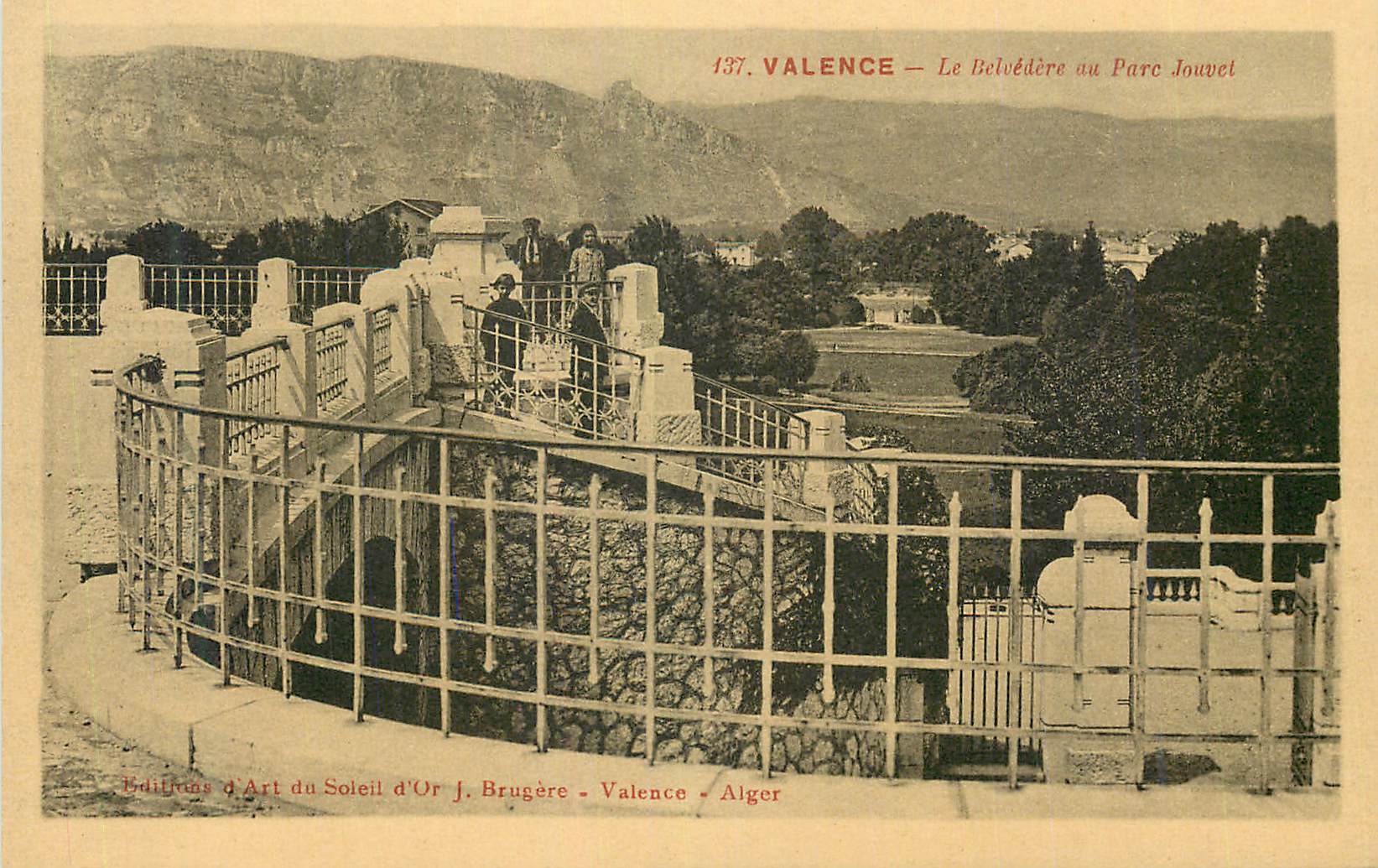 CPA Valence Le Belvedere au Parc Jouvel
