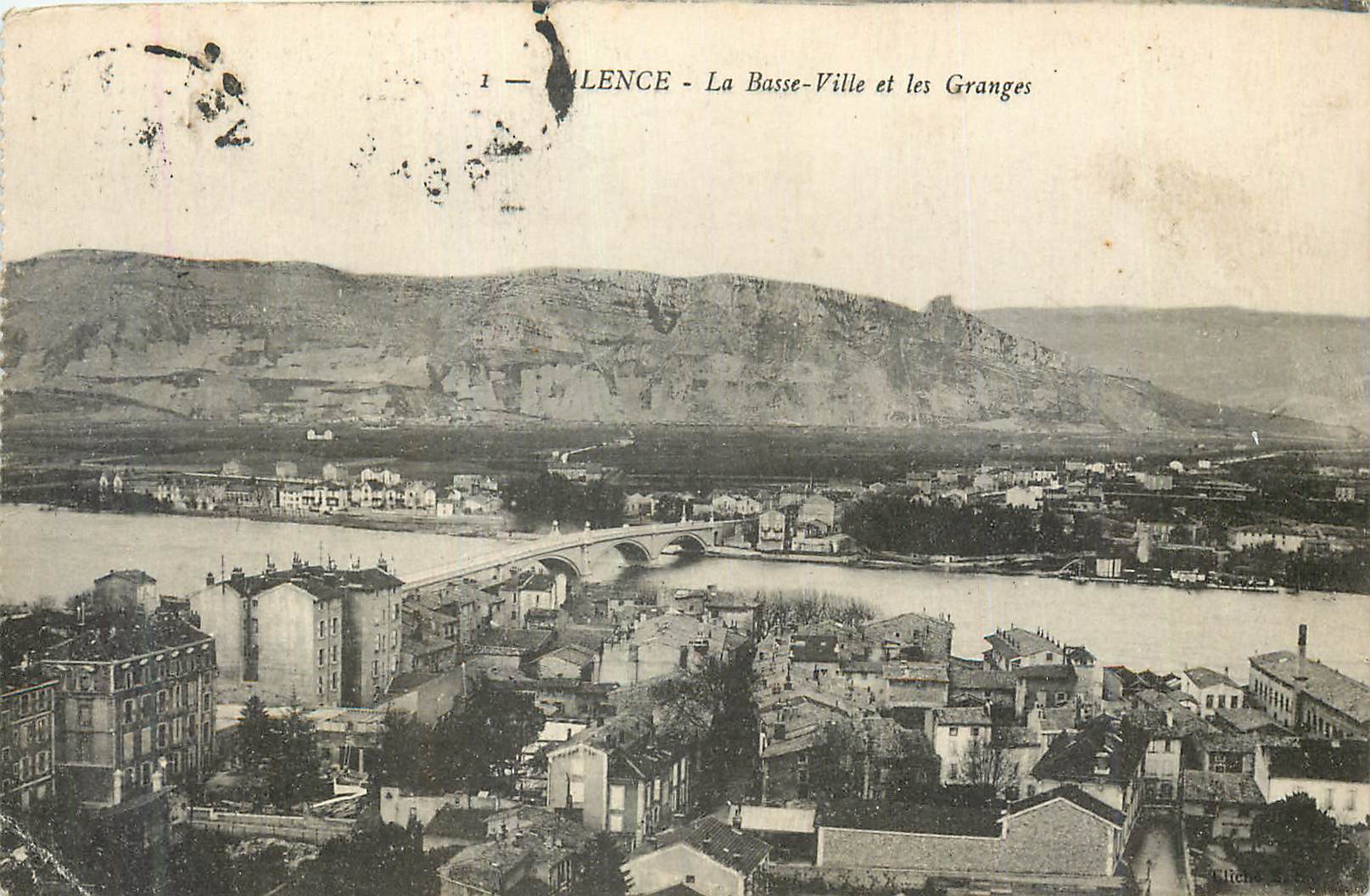 CPA Valence La Basse Ville et les Granges