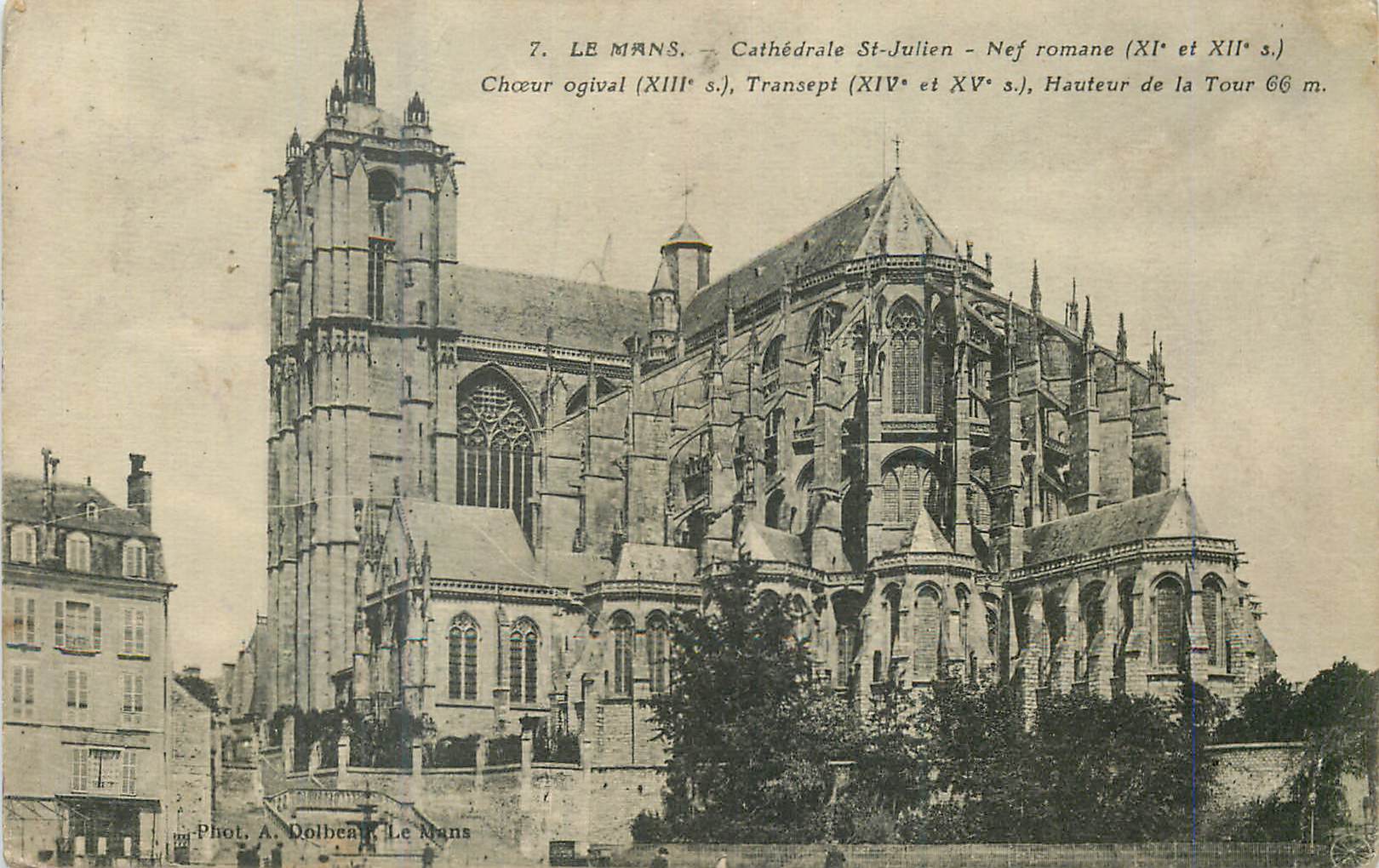 Le Mans — Cathédrale Saint-Julien — Nef romane (XIe et XIIe s.)
