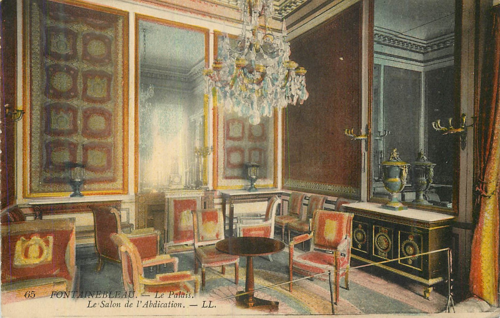 Fontainebleau — Il Palazzo. Il Salone dell'Abdizione. — LL.