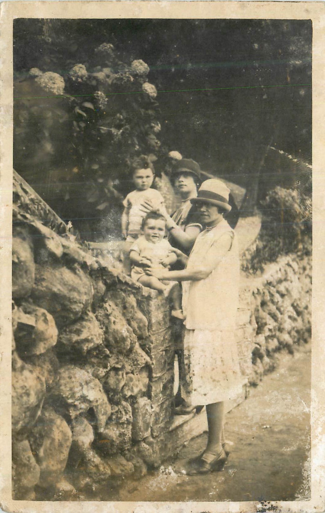 CARTE PHOTO Biarritz 1927