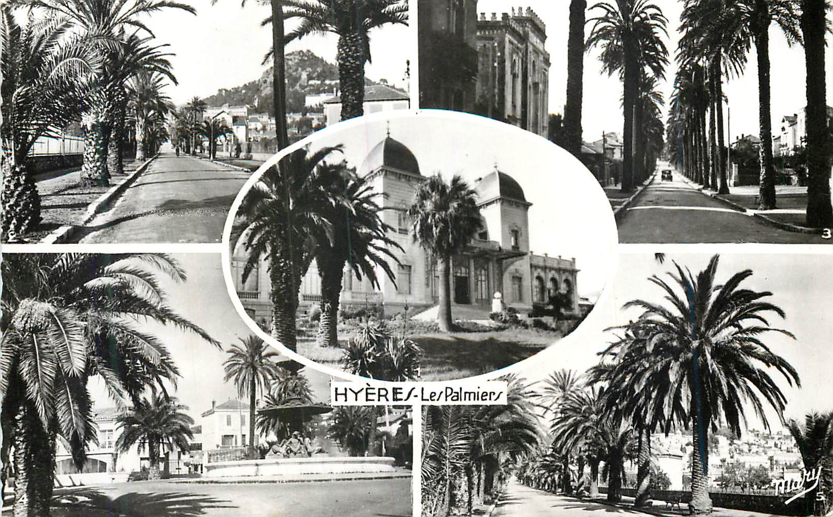 CPM Hyeres Les Palmiers Le Casino Avenue Godillot Avenue Beauregard Fontaine Godillot Avenue Godillot