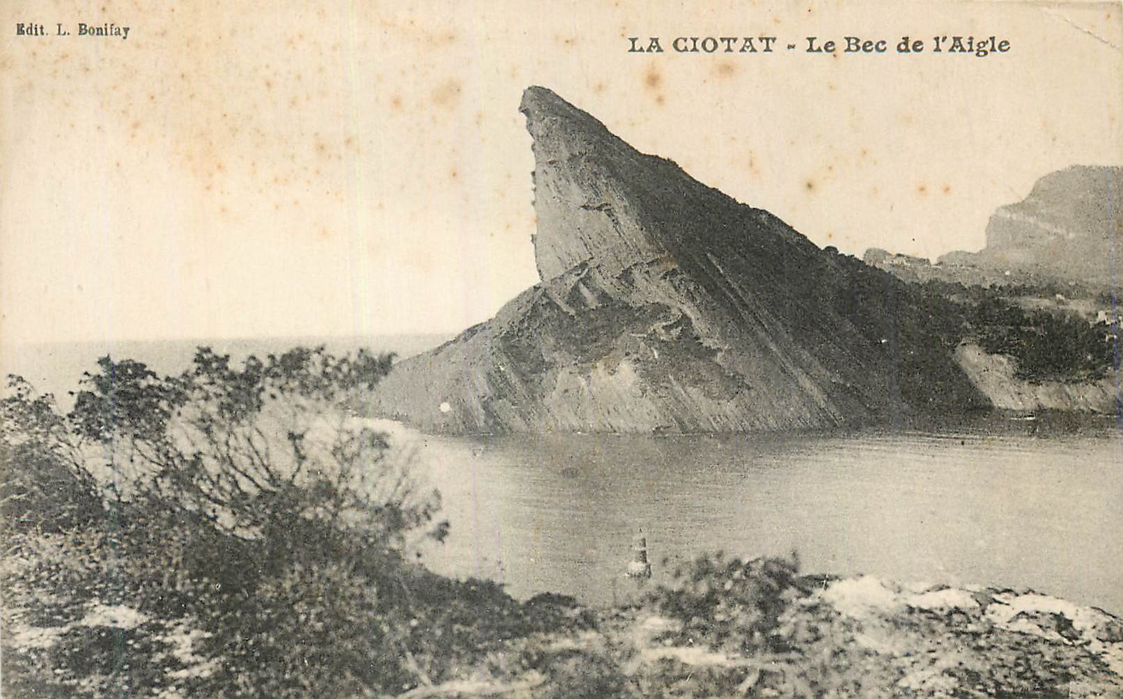CPA La Ciotat Le Bec de l Aigle